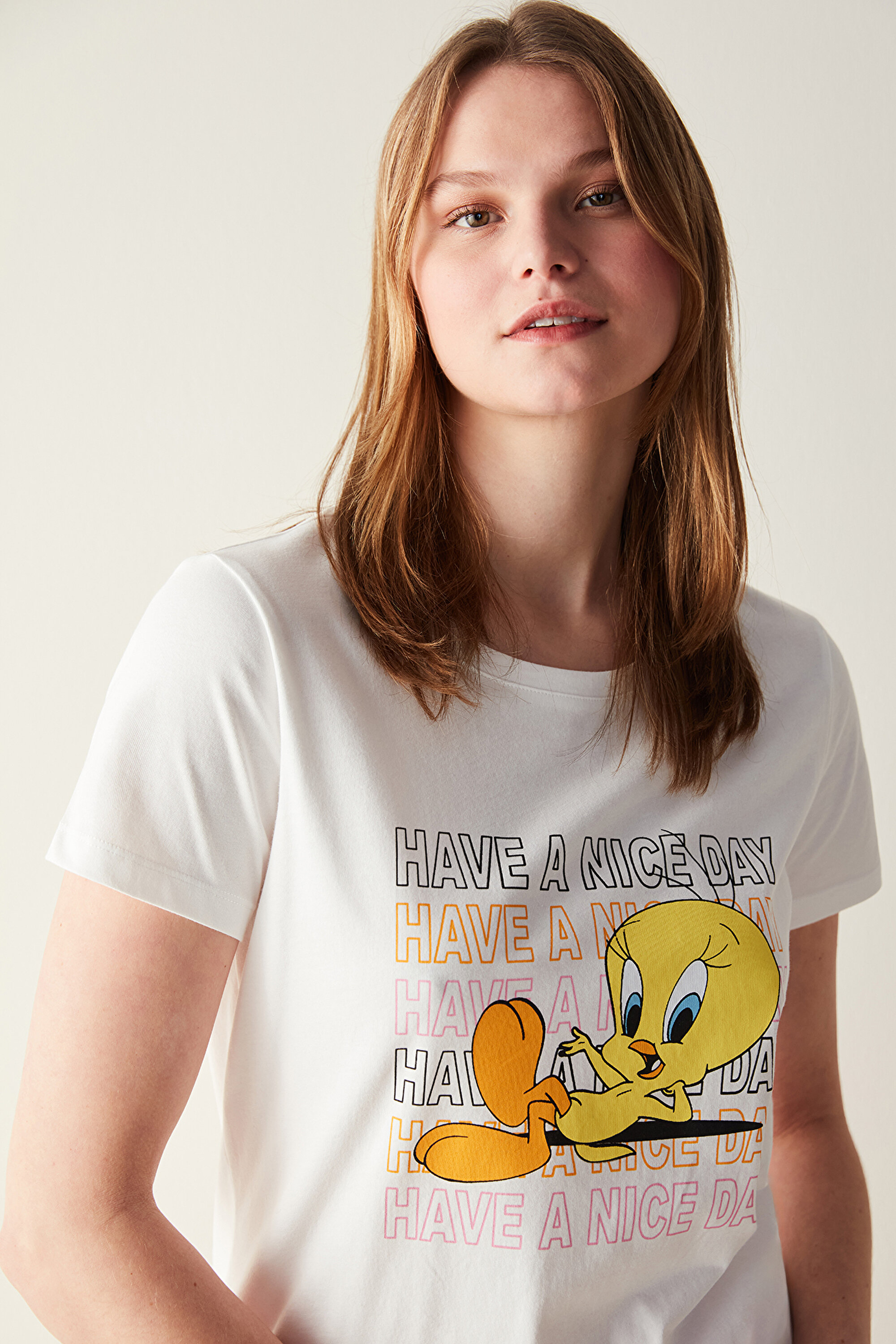 Tweety Short PJ Set PN7R11GZ24IY-MIX - MIX - Penti