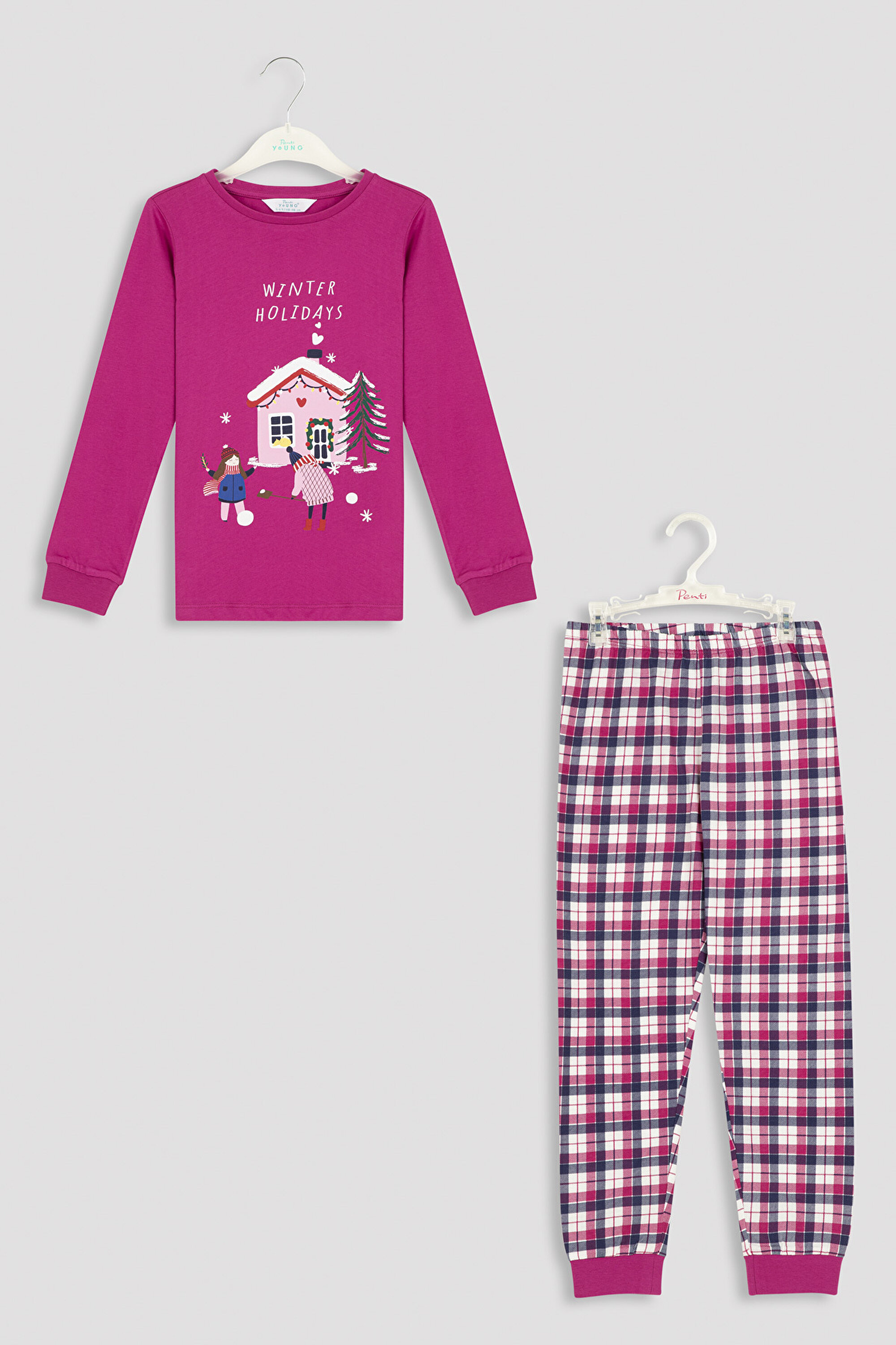 G.HOLIDAY LS 2 PACK PJ S, 11-12, MIX MIX