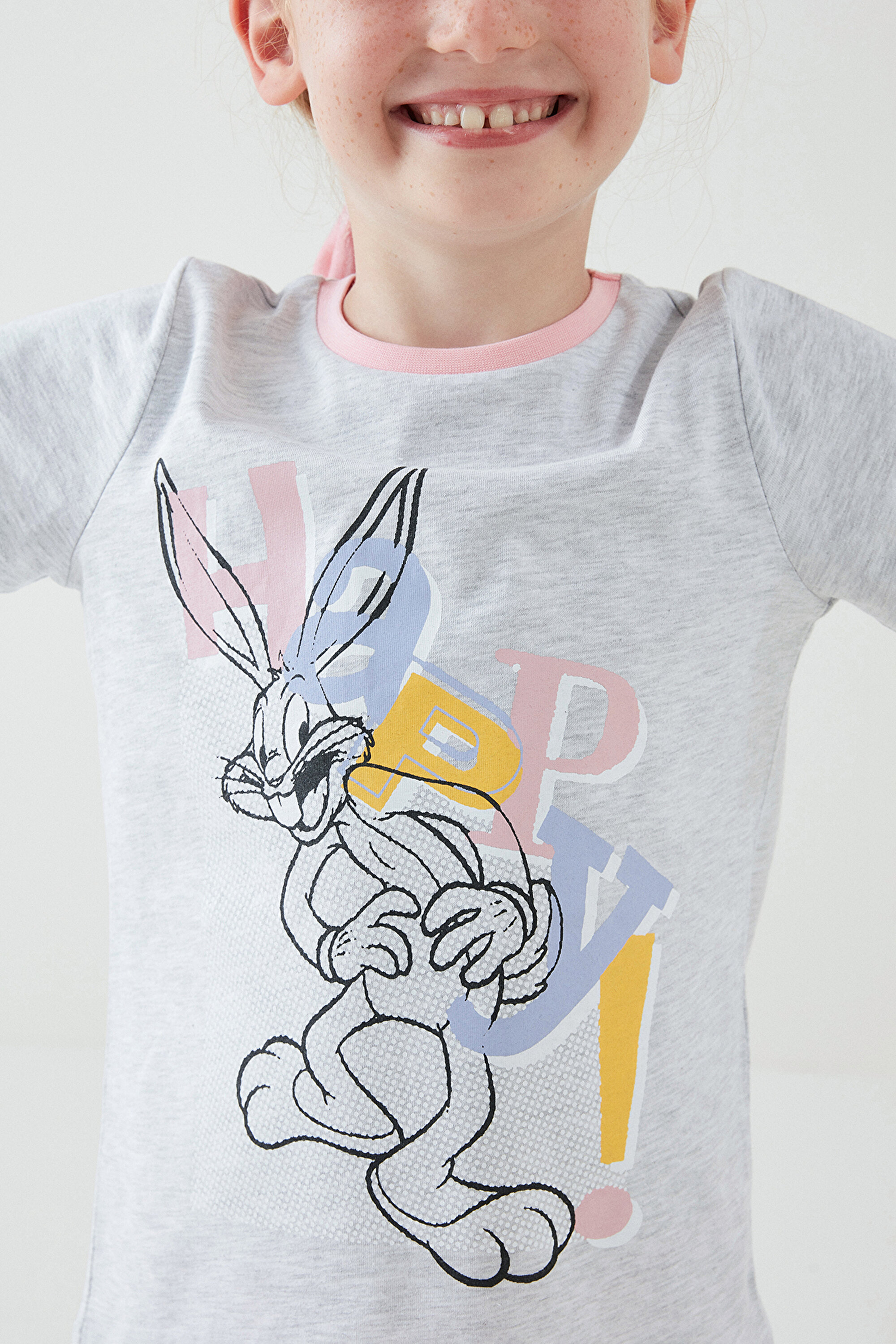 GIRLS LIC HAPPY BUGS SS 2L, 3-4, MIX MIX