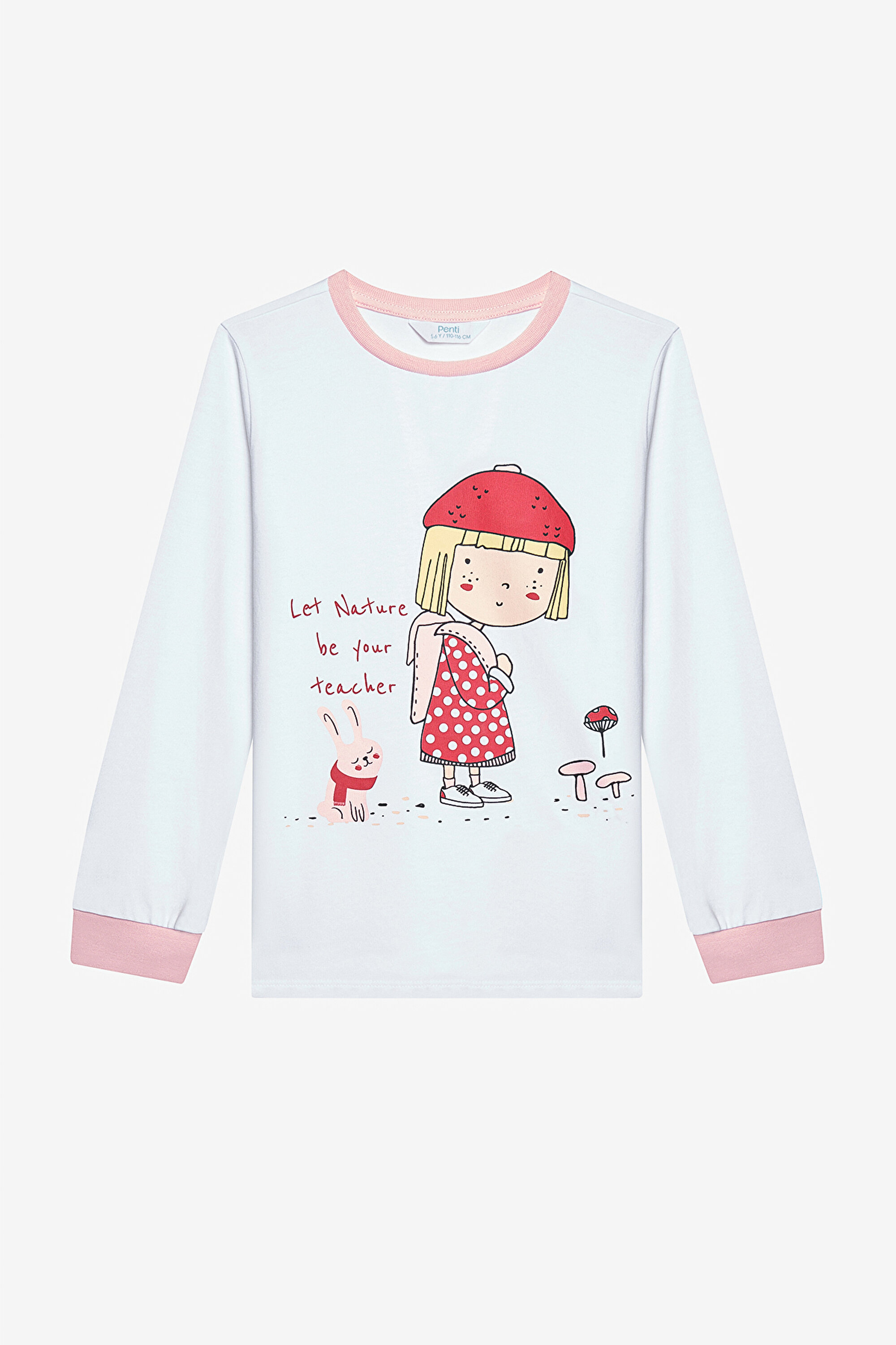 G.MUSHROOM LS 2 PACK PJ, 11-12, MIX MIX
