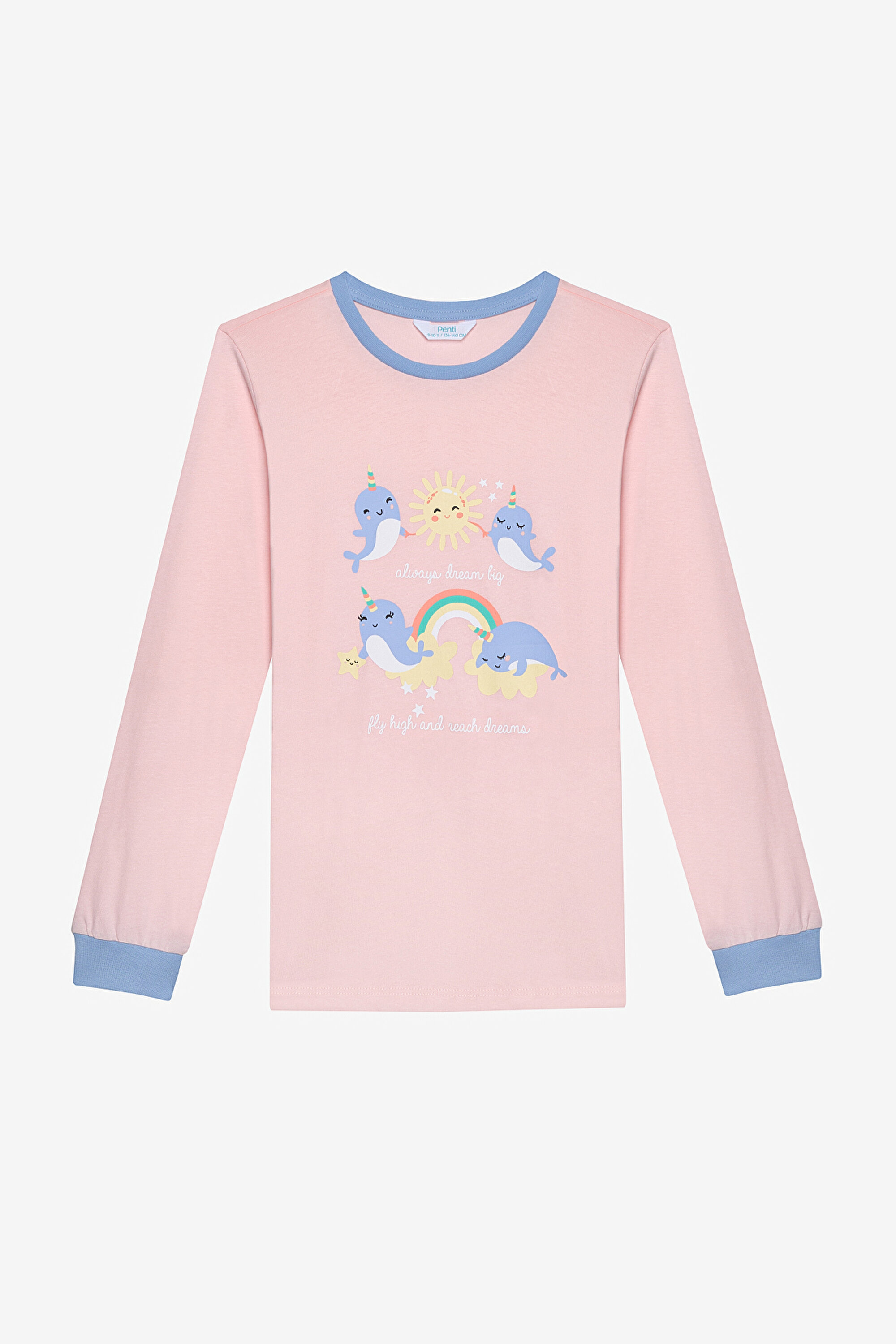 G.SKY LS 2 PACK PJ SET, 11-12, MIX MIX