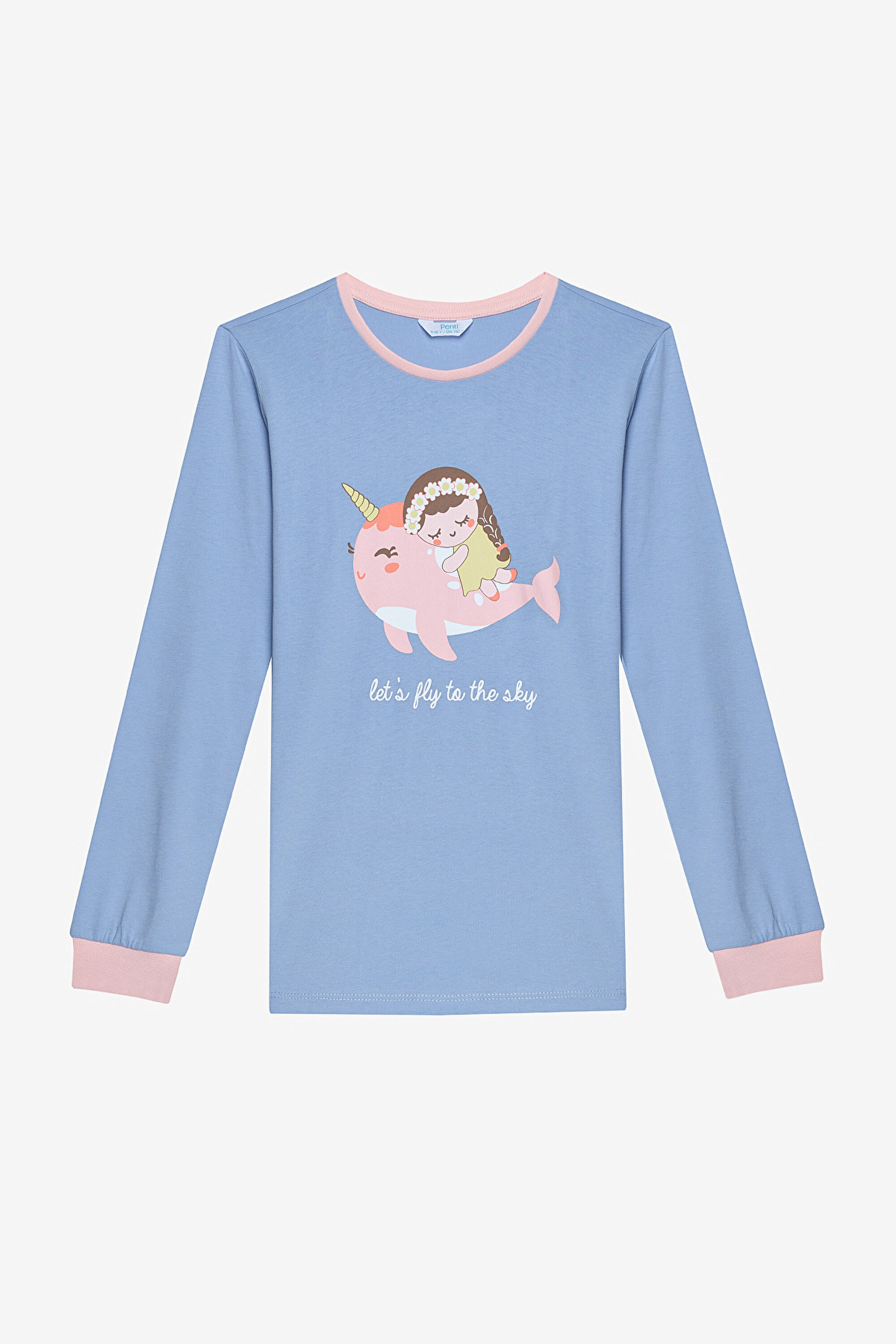 G.SKY LS 2 PACK PJ SET, 11-12, MIX MIX