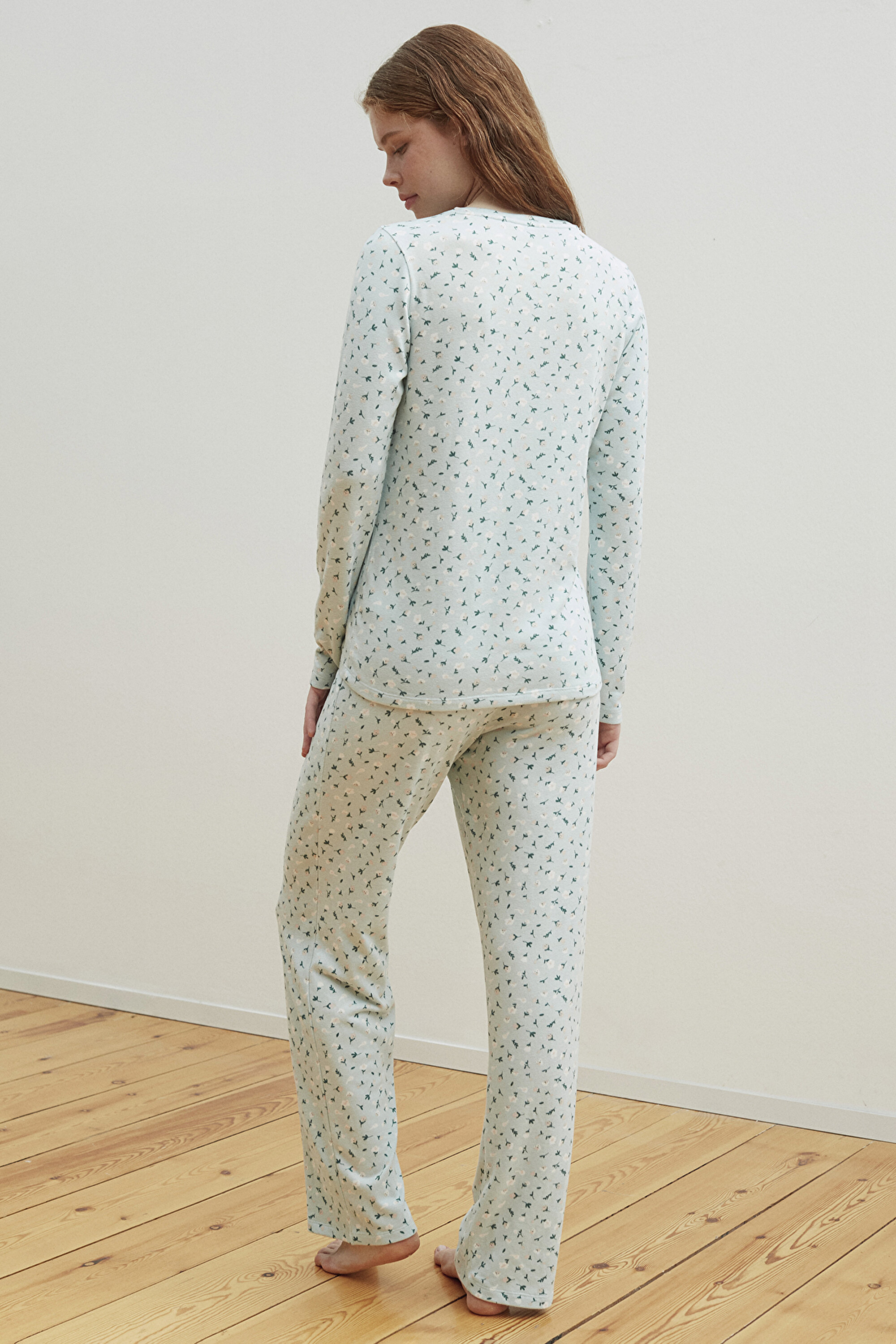 MINT DITSY TERMAL LS, L, PSL PUSLU MAVI