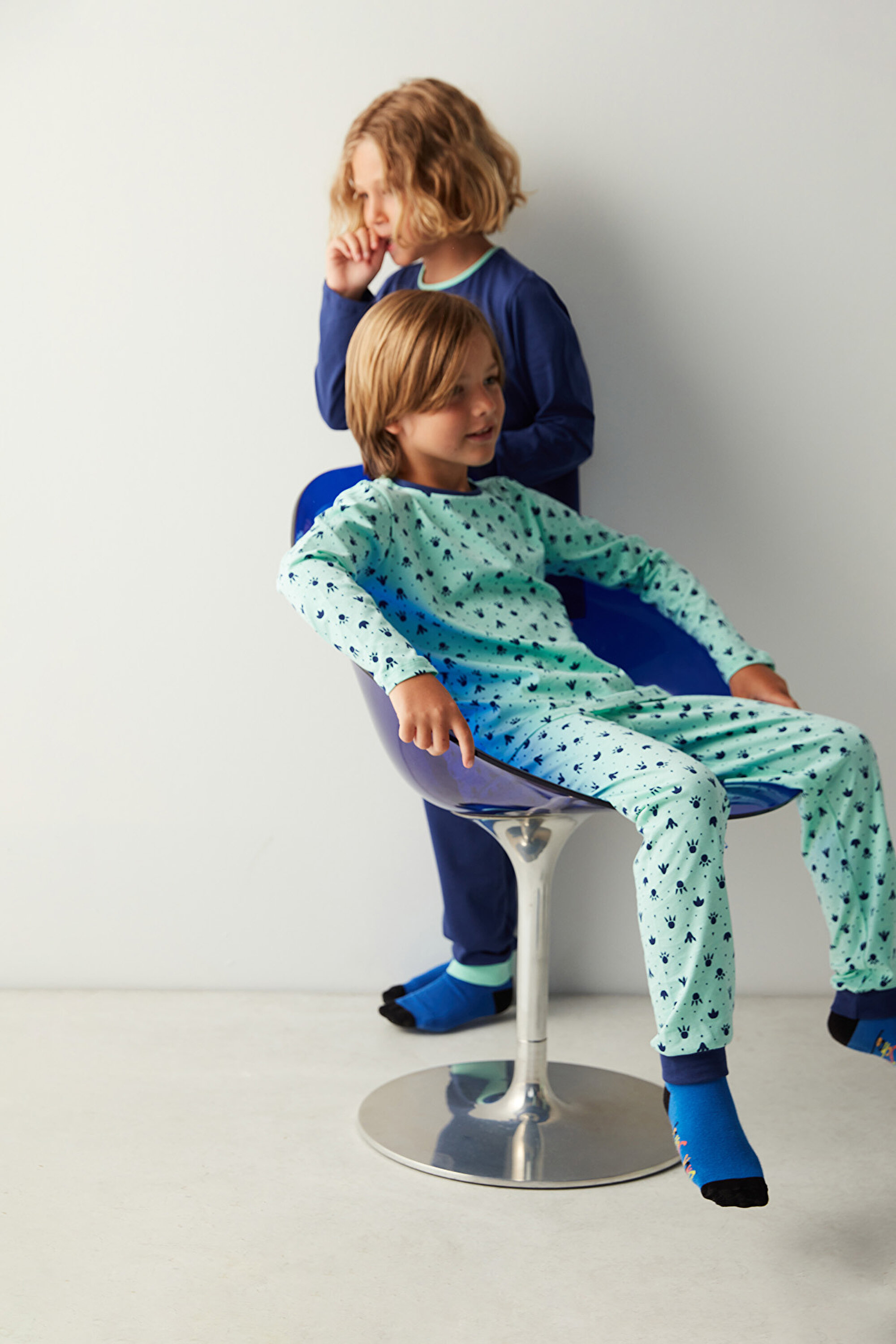 B.STEPS CK LS 2 PACK PJ, 11-12, MIX MIX