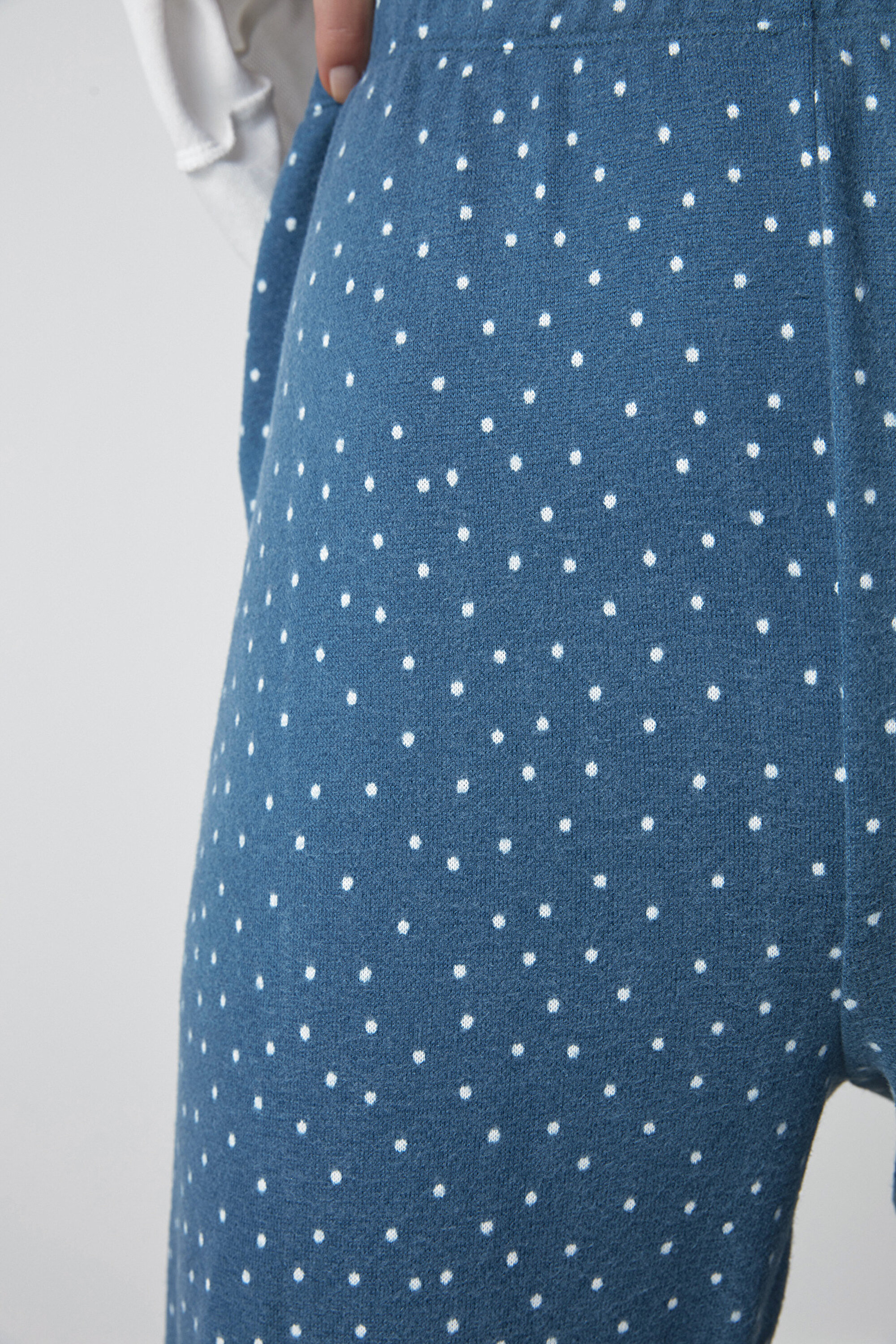 COZY PRINTED TERMAL, L, PT15 PETROL MAVI