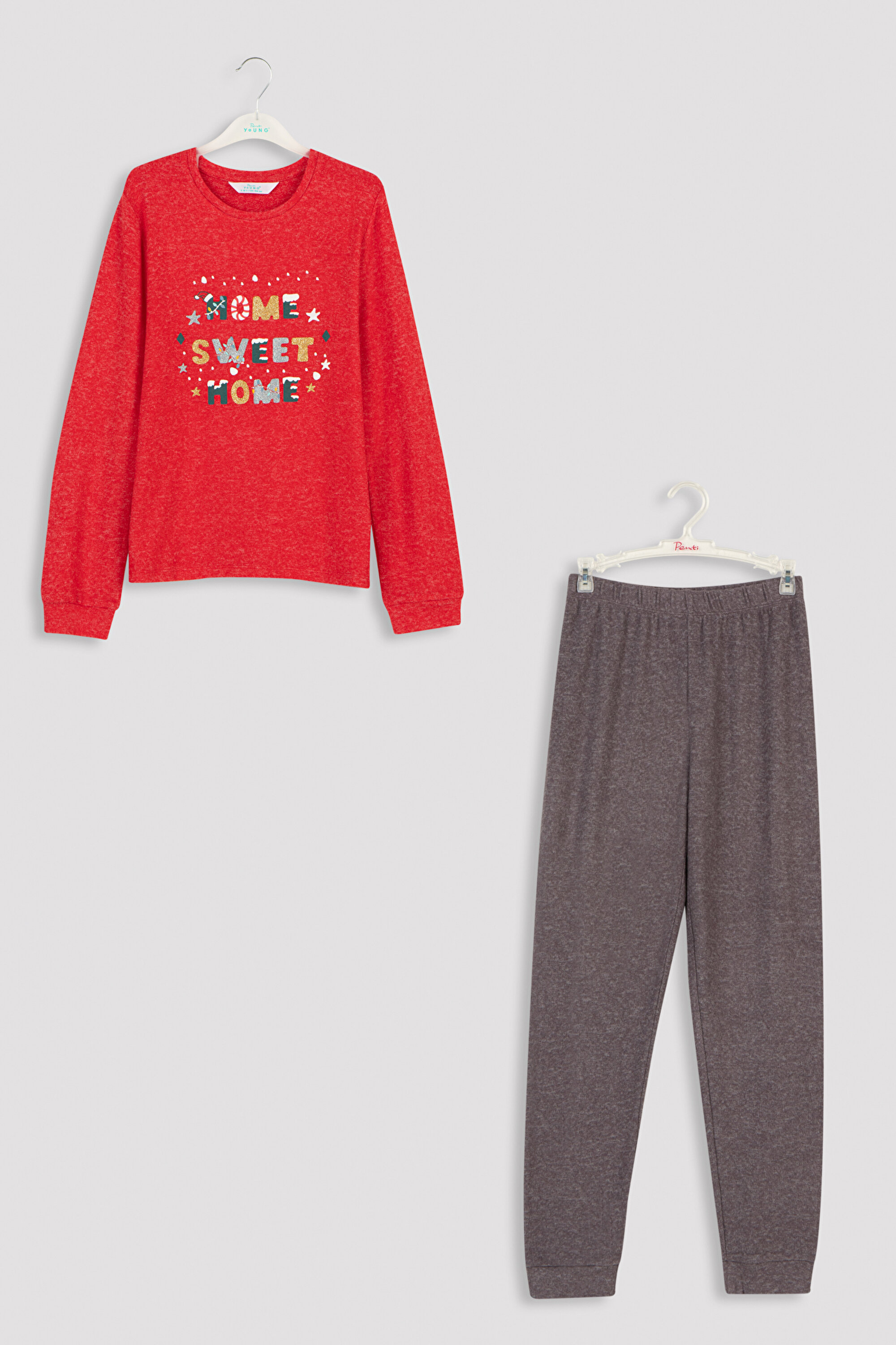 TEEN SWEET HOME LS 2LI PJ, 112, MIX MIX