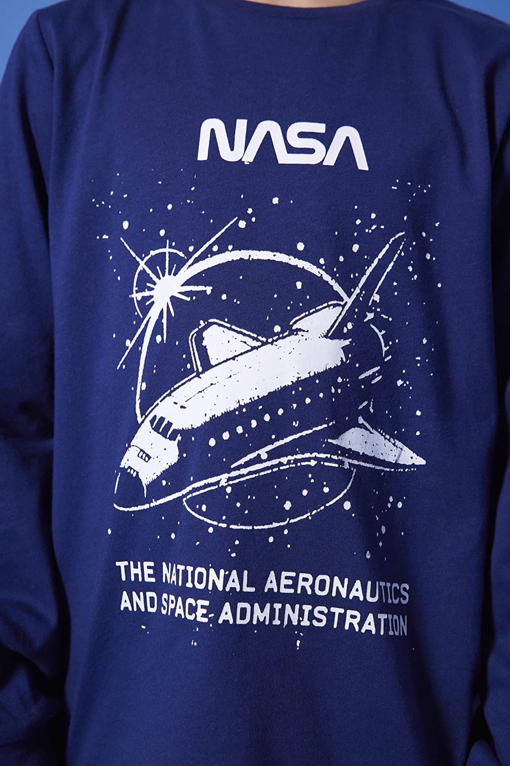 BOYS LIC NASA 2LI PJ SET, 112, BU5 MAVI