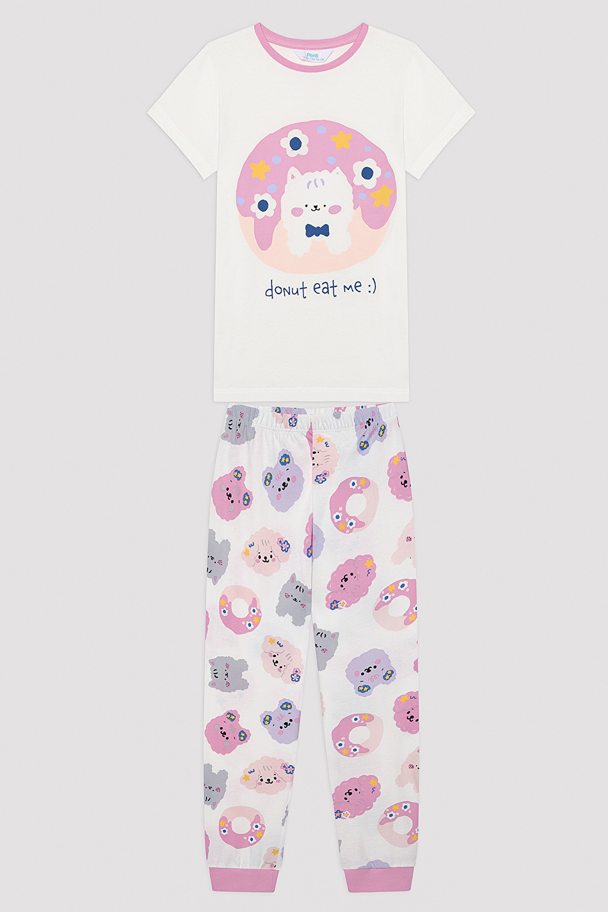 G.TASTY SS 2 PACK PJ SET, 11-12, MIX MIX