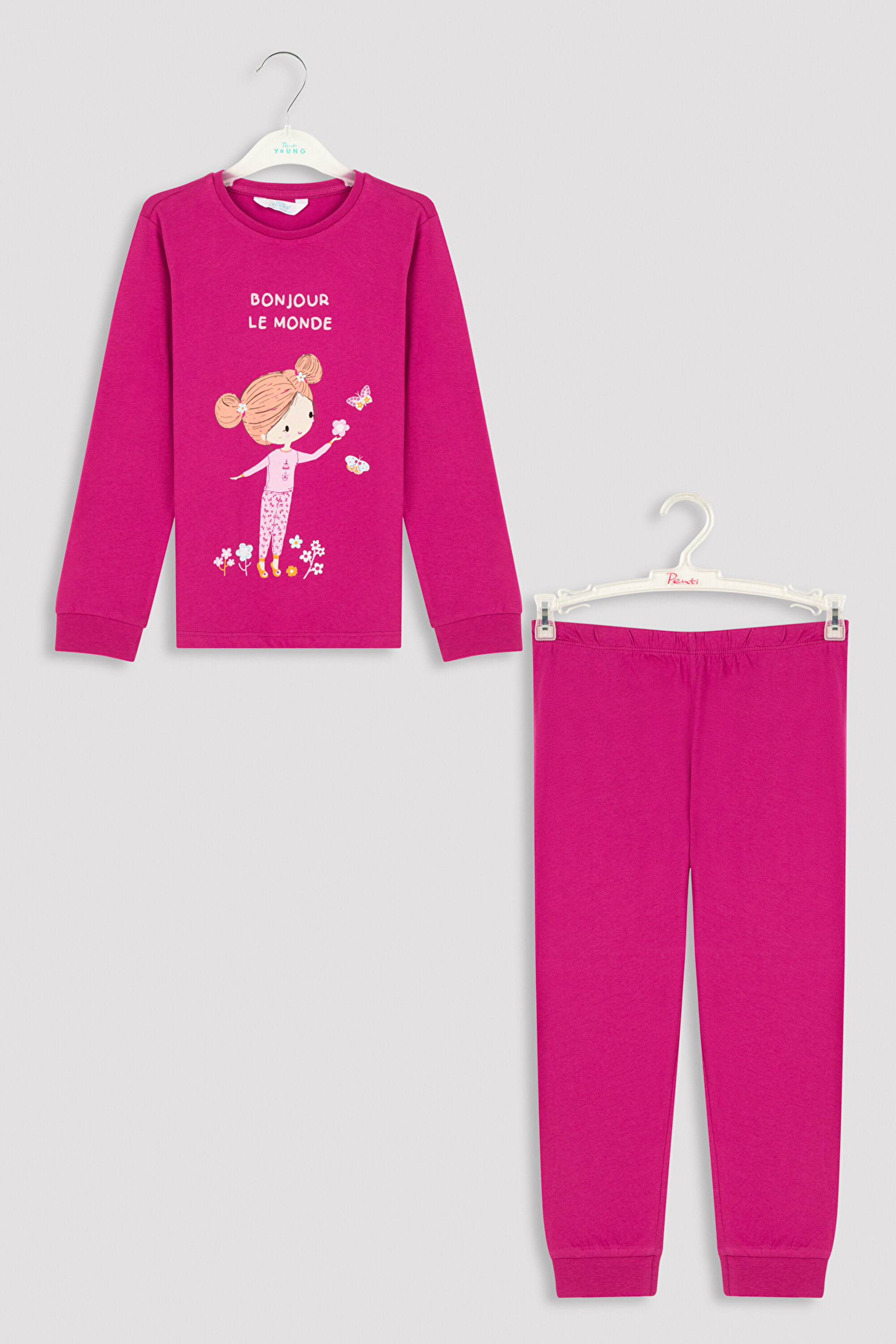 Multi Colour G.Le Mondle 2in1 PJ Set PNDFEY4S22SK-MIX - MIX