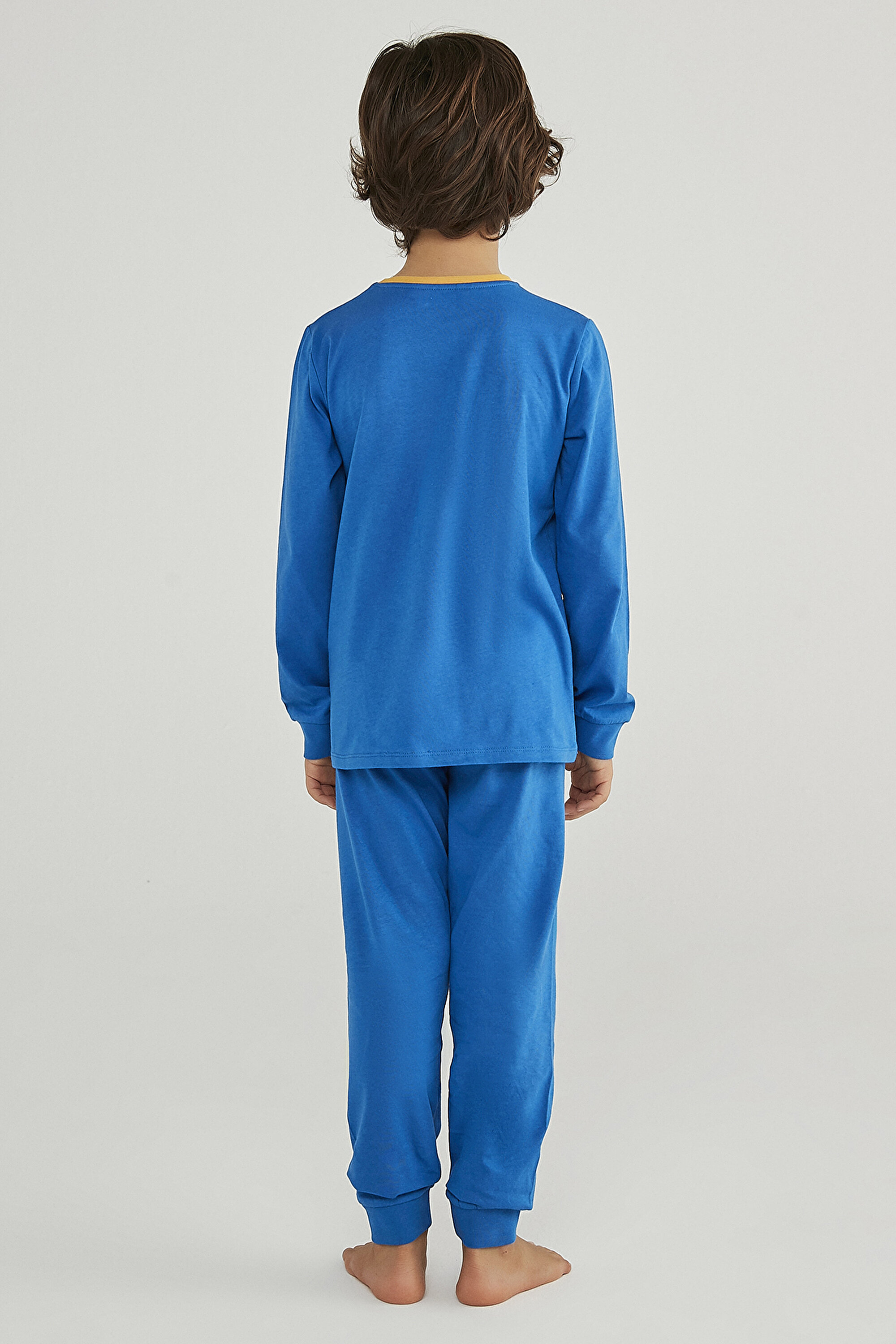 BOYS CUTE DOG 4LÜ PJ SET, 11-12, MIX