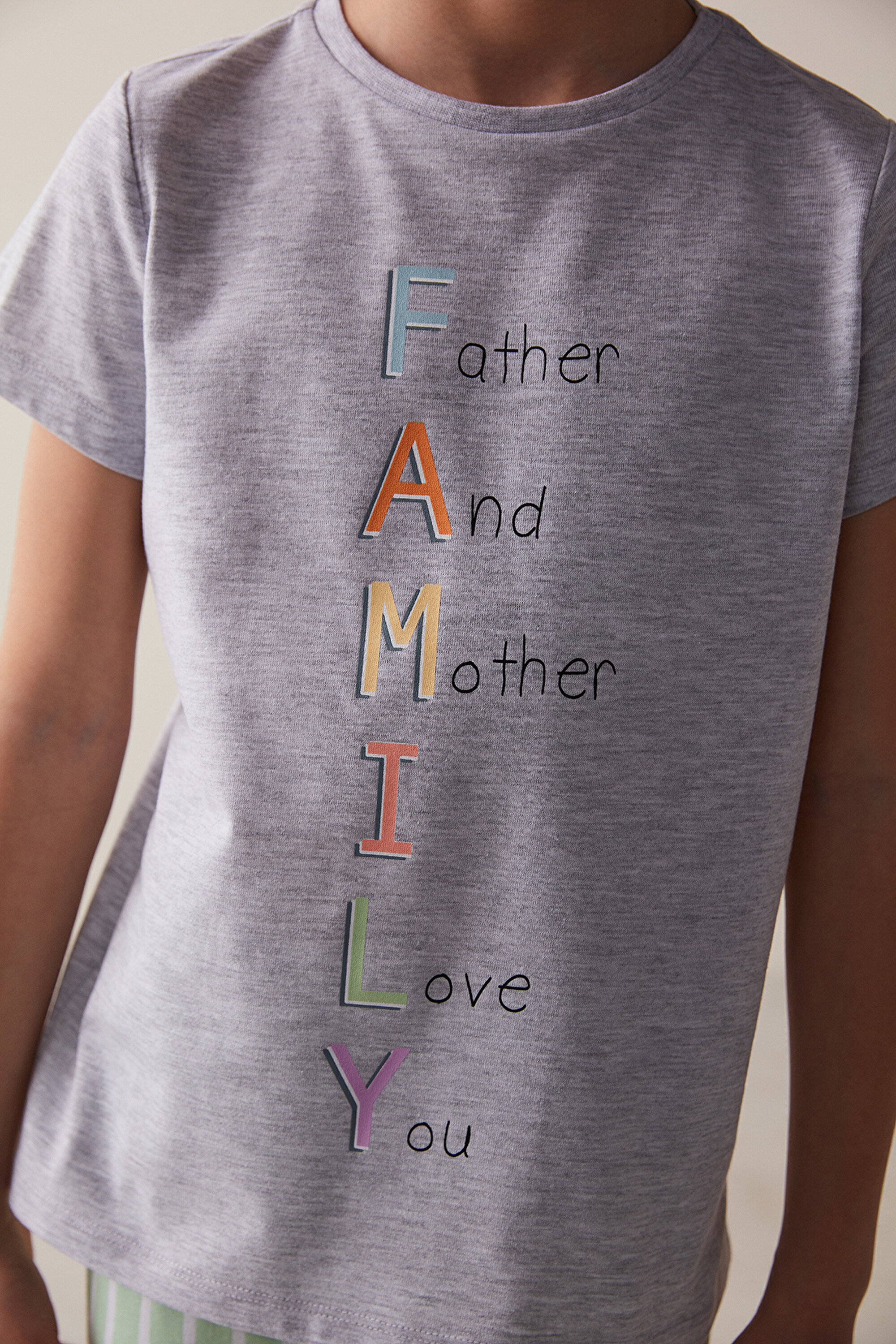 U.FIRST FAM SS 2 PACK PJ S, 112, MIX MIX