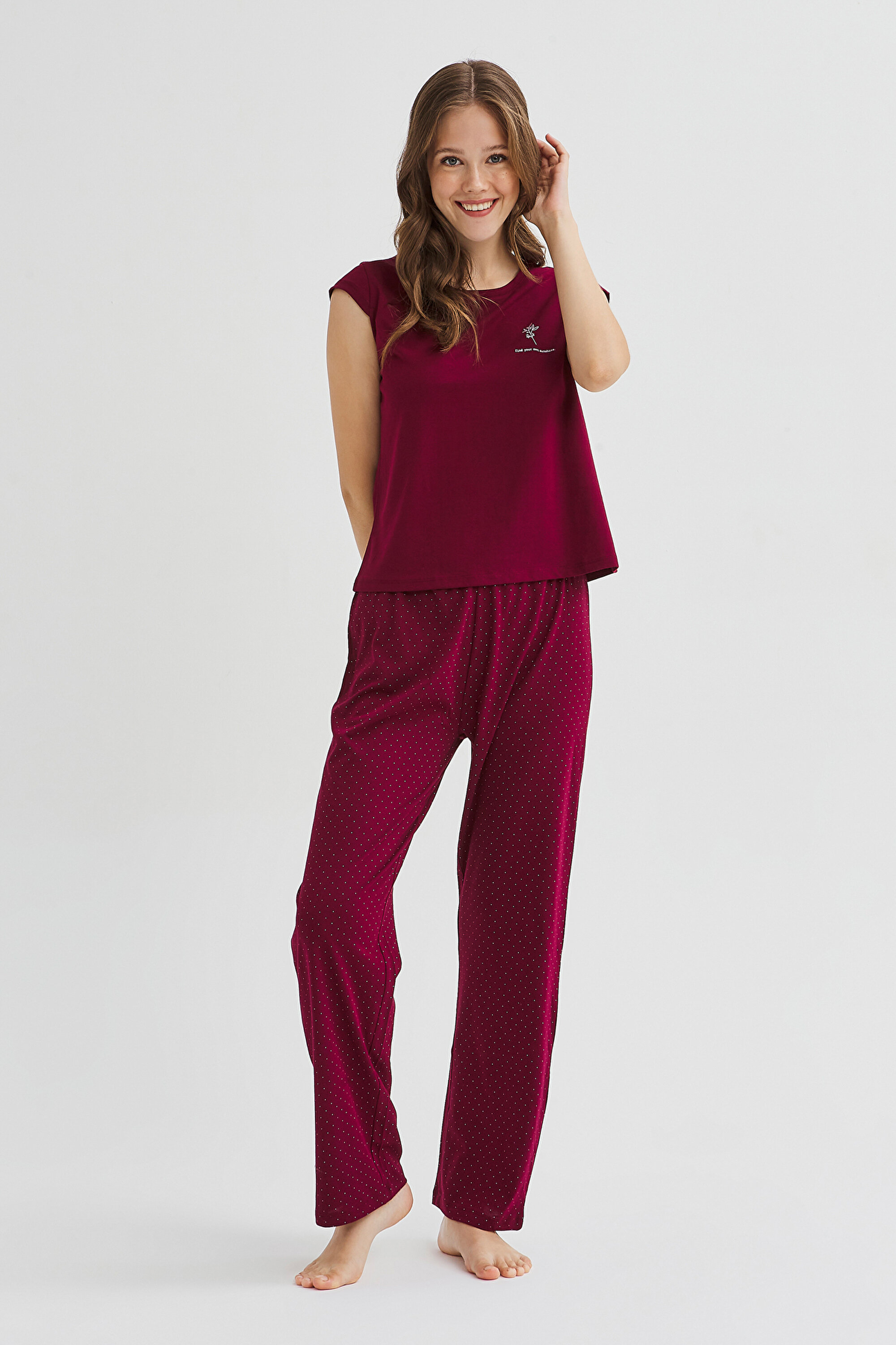 BASE BURGUNDY SS PANTOLON, L, BX5 BORDO