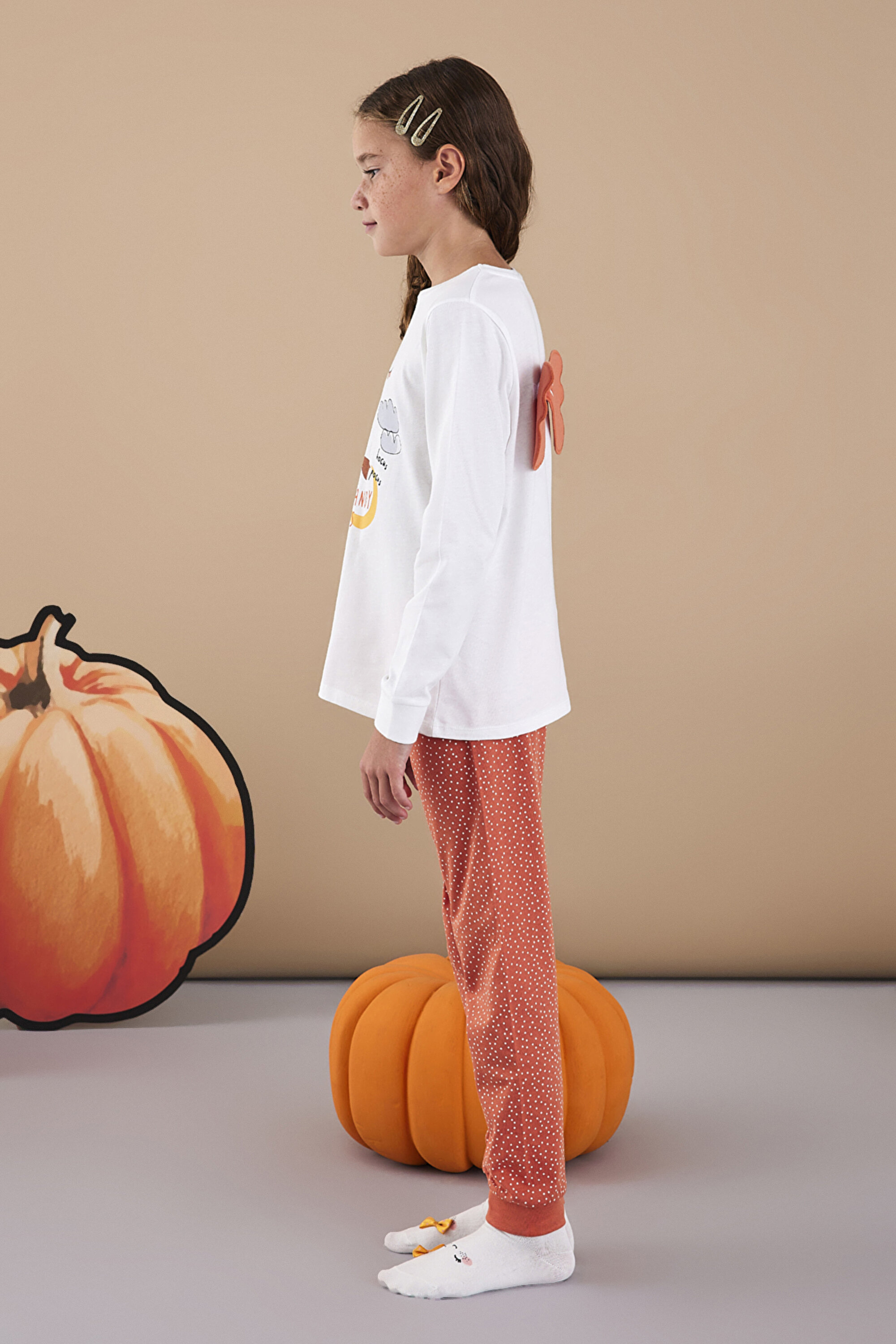 GIRLS GHOST WITCH LS 2LI P, 3-4, MIX MIX