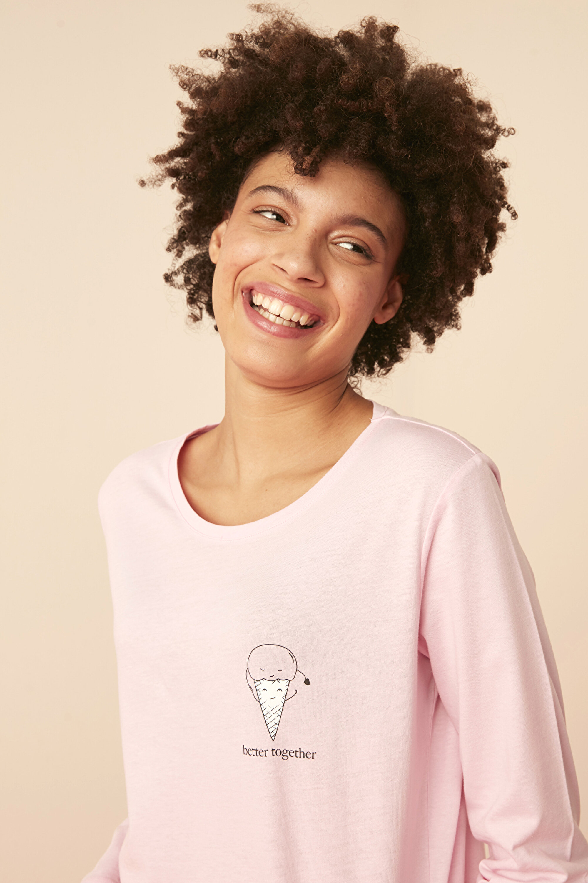 BASE ICE CREAM LS PANTOLO, L, PN32 PEMBE