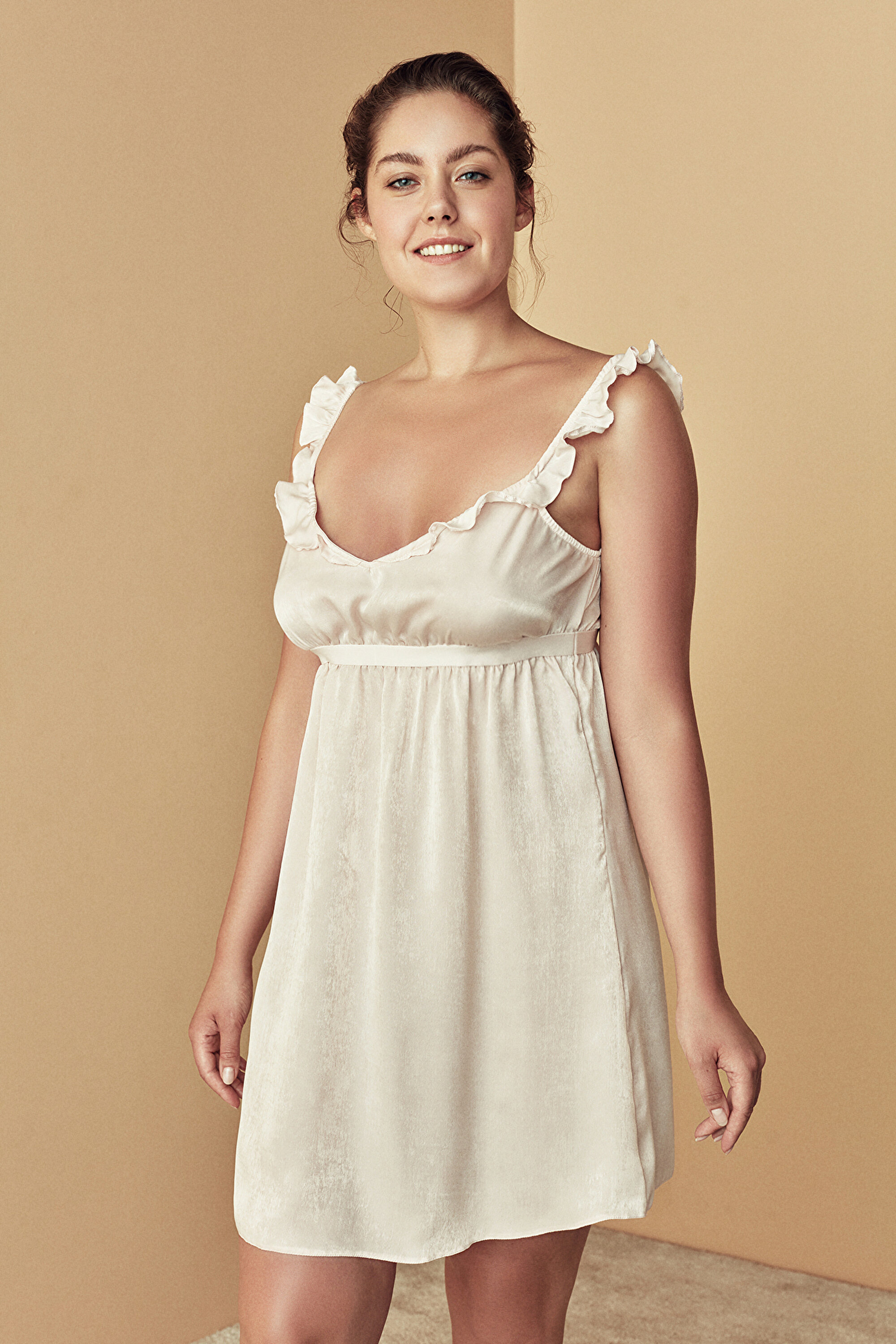 BRIDAL PINK ELEGANCE SATIN, L, LA35 LILA