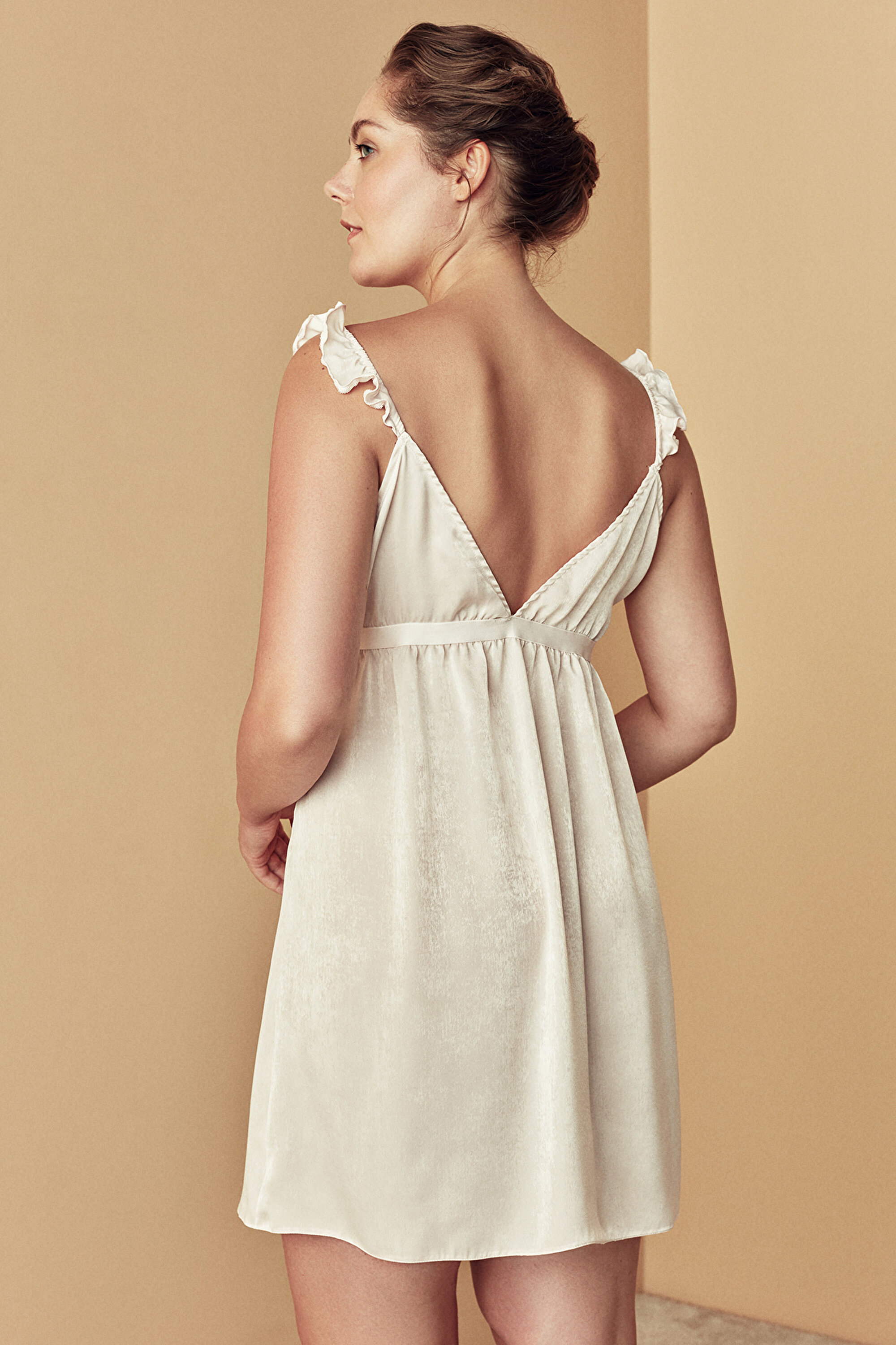 BRIDAL PINK ELEGANCE SATIN, L, LA35 LILA