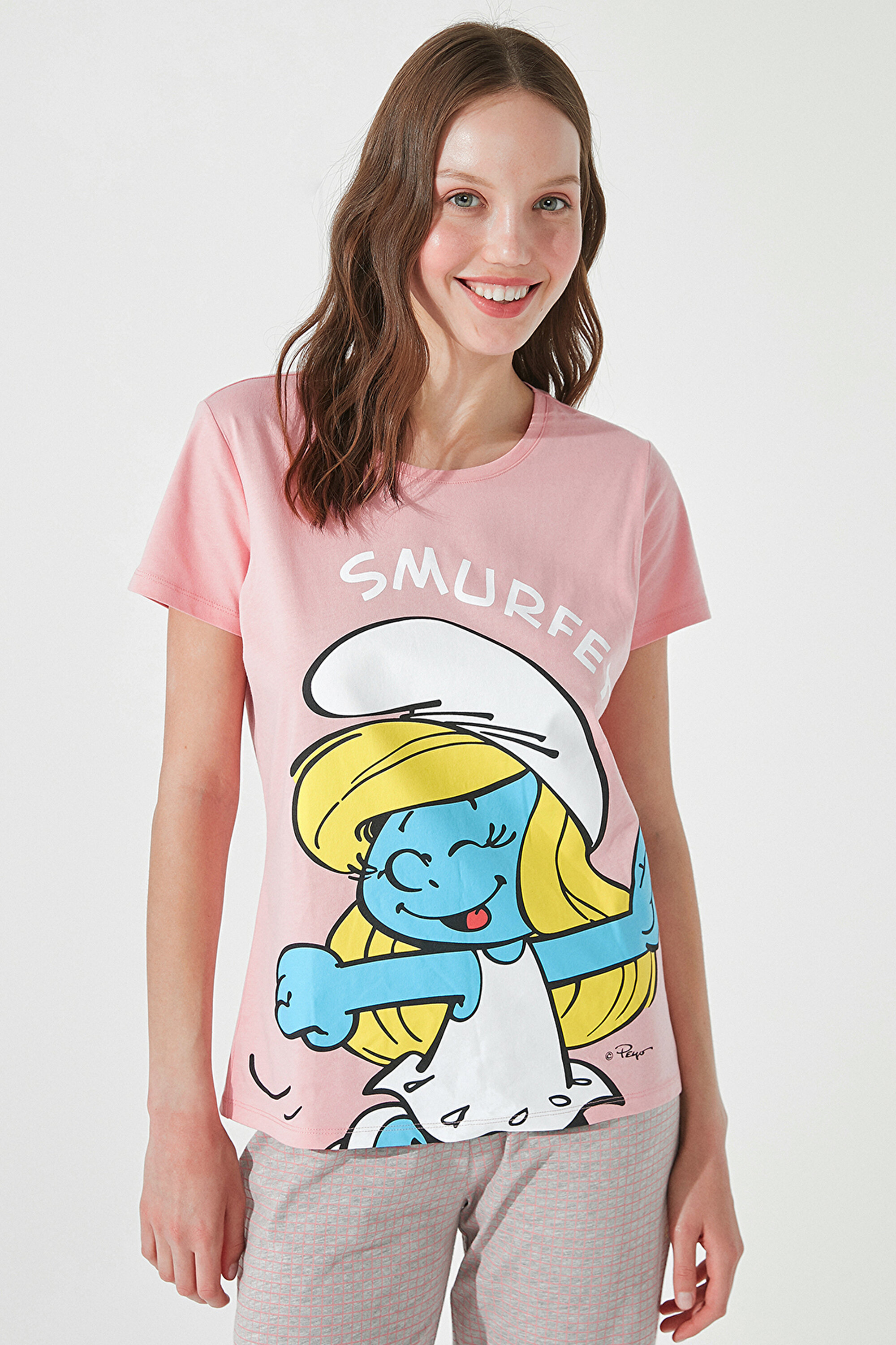 LIC SMURFETTE SS PANTOLON SE, L, MIX MIX