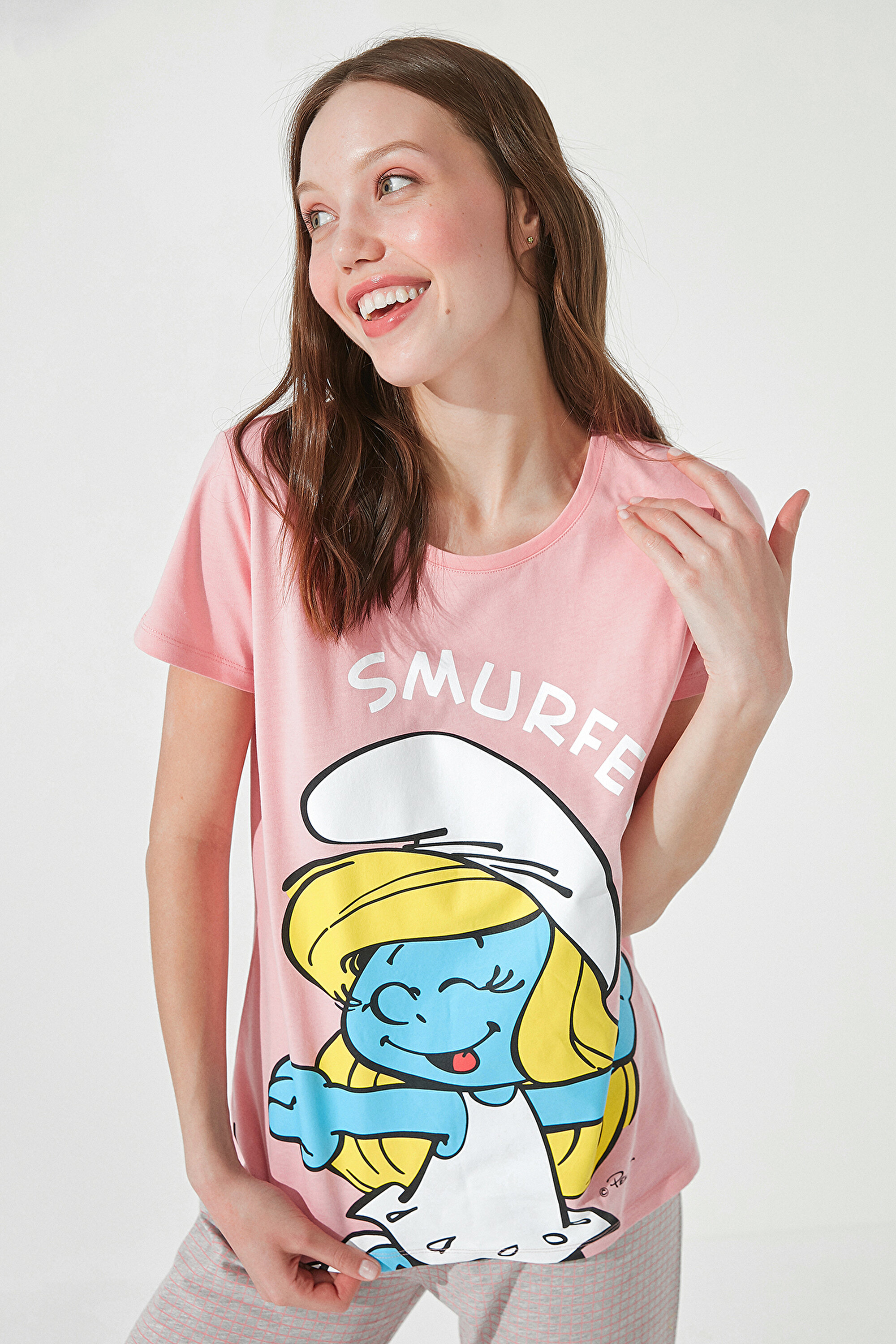LIC SMURFETTE SS PANTOLON SE, L, MIX MIX