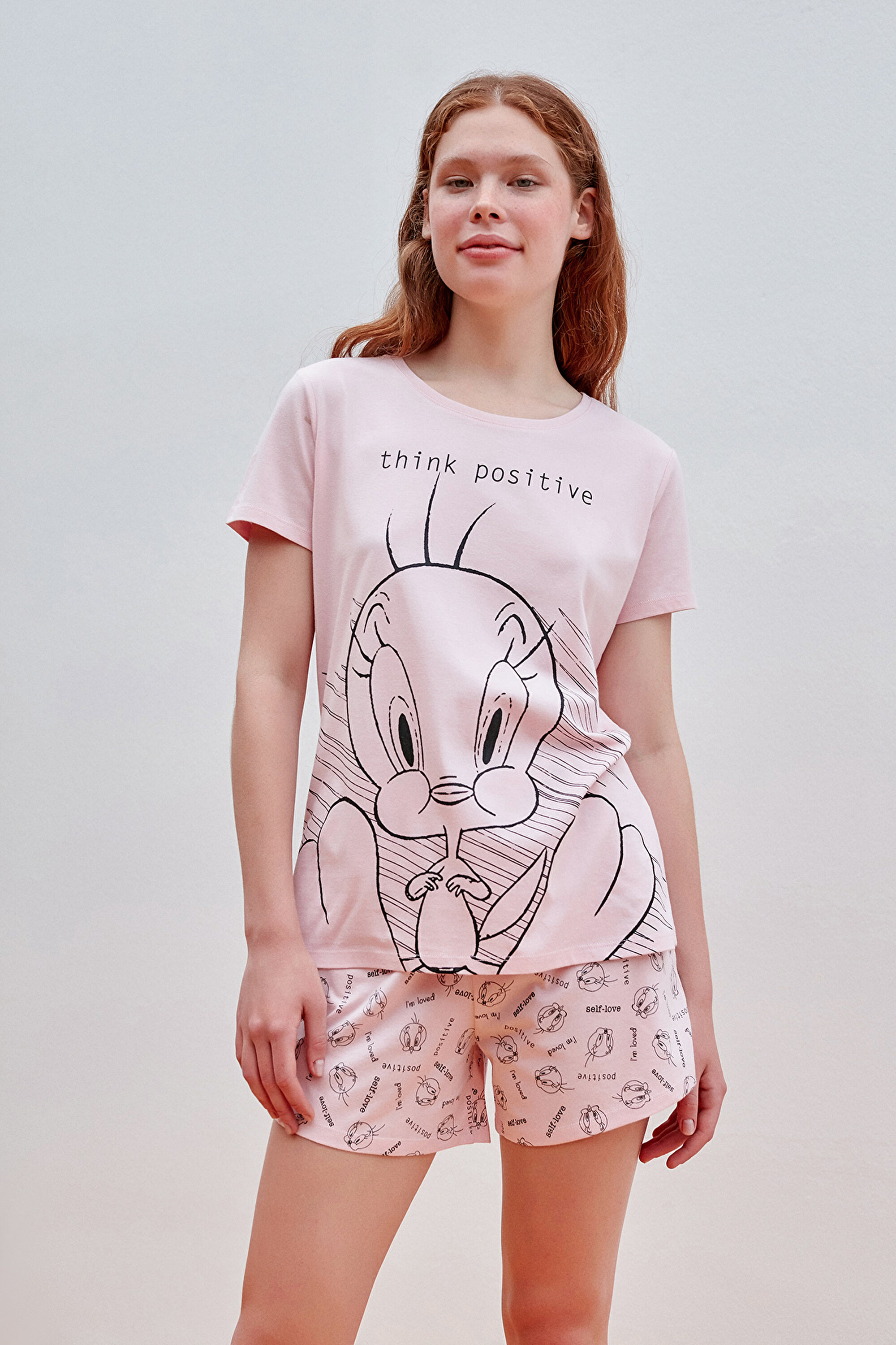 LIC POSITIVE TWEETY, 3XL, PN9 ACIK PEMBE