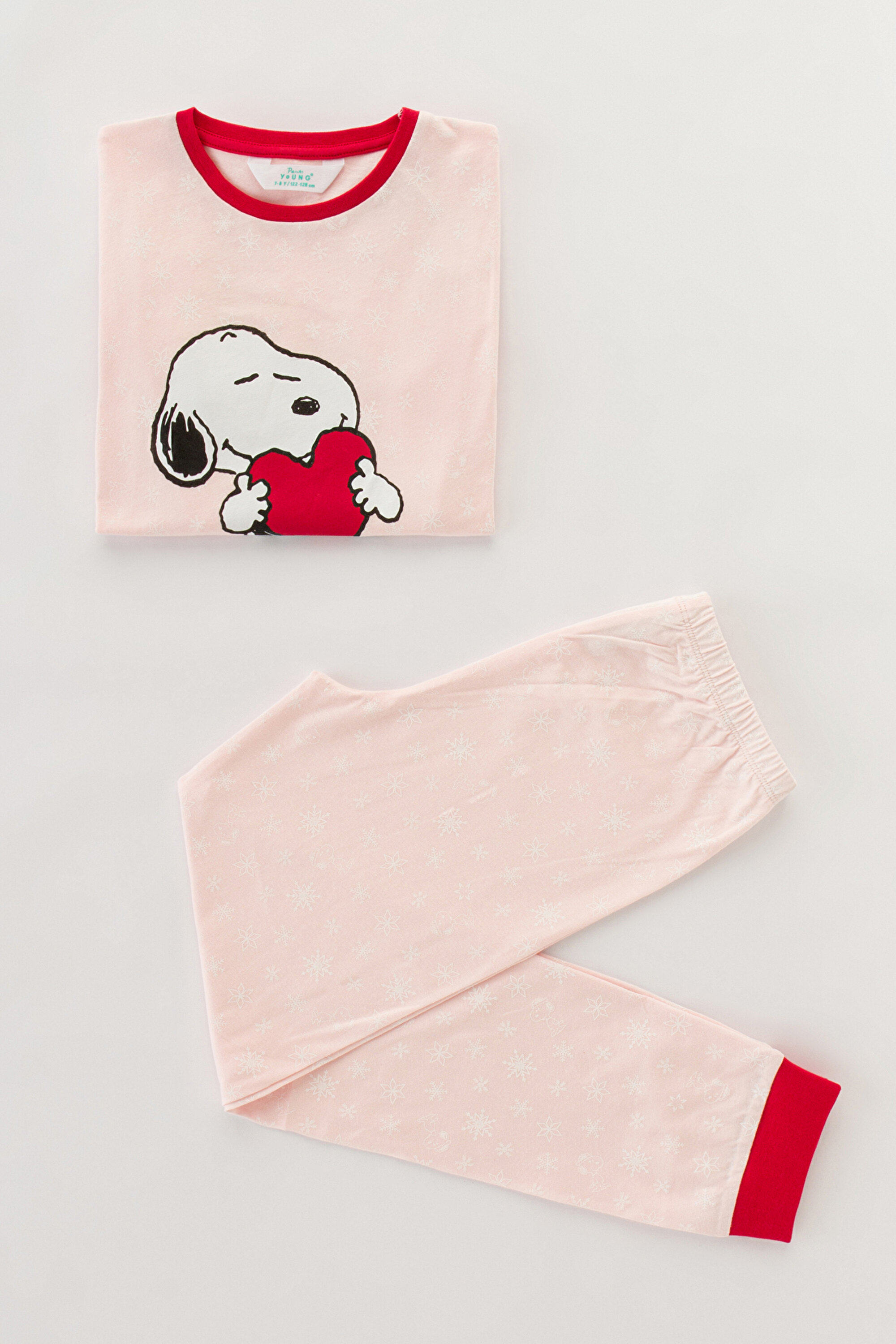GIRLS LIC SNOOPY NY 2LI, 3-4, PN11 PEMBE