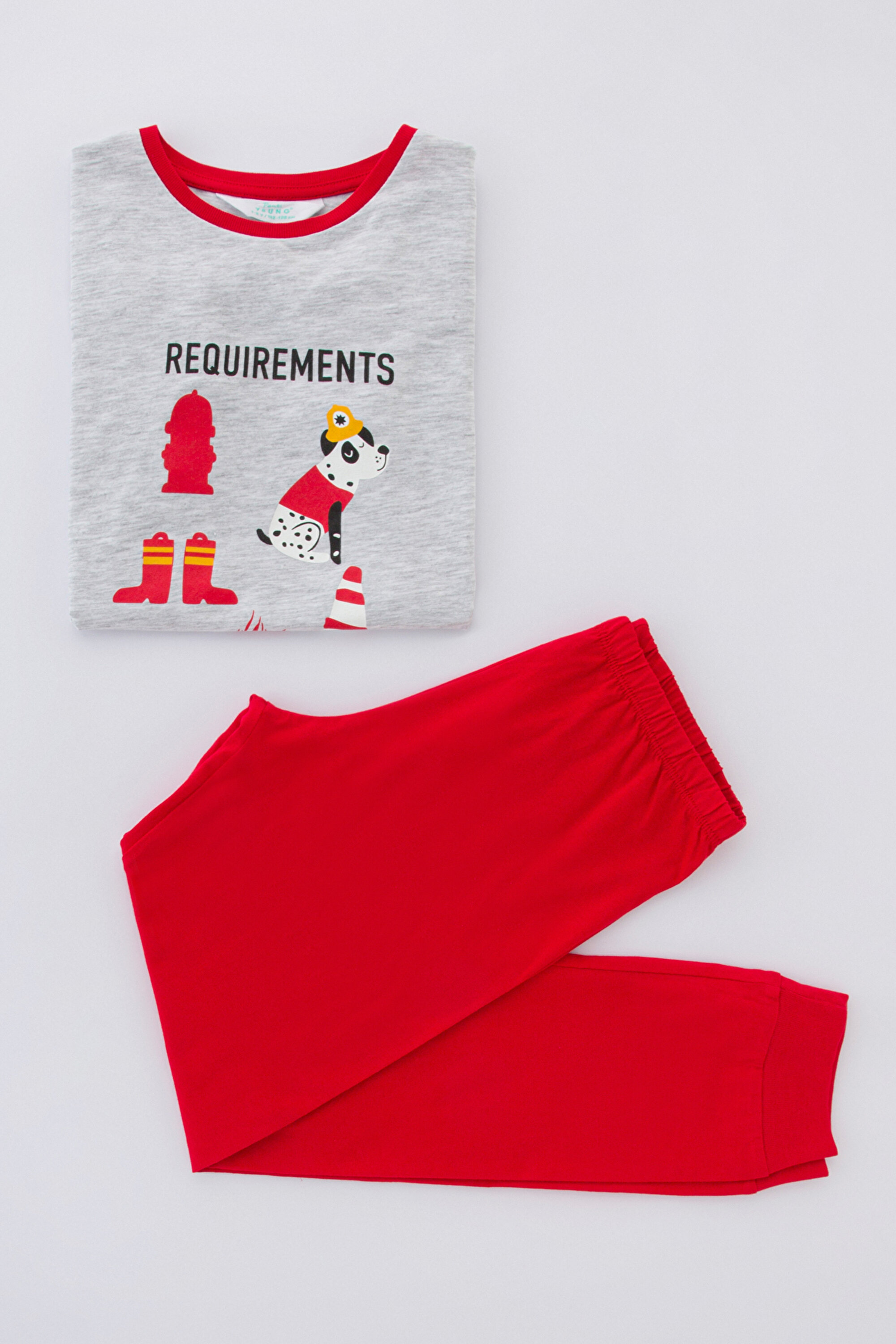 BOYS FIRE 4LÜ PJ SET, 11-12, MIX