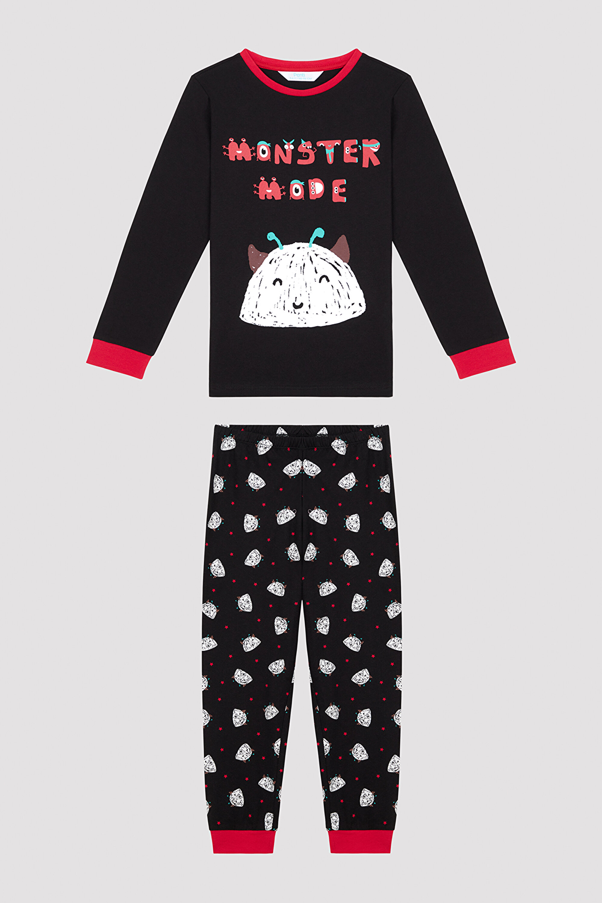 B.MONSTER MODE LS 2 PACK, 11-12, MIX MIX