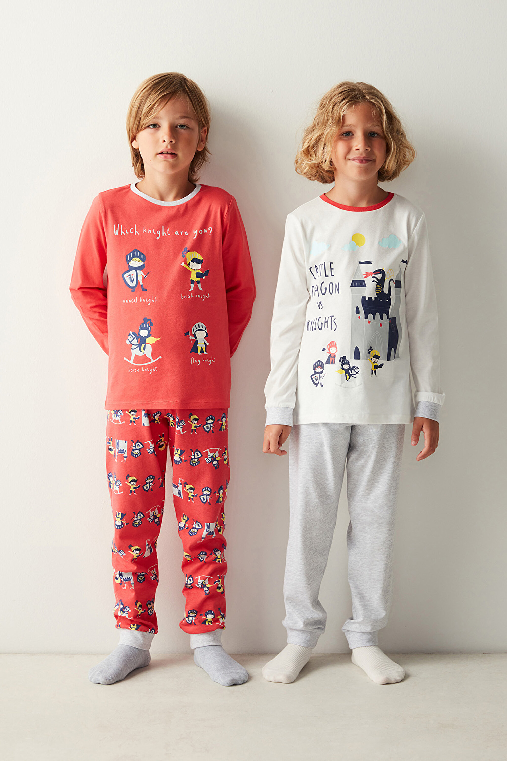 B.CASTLE LS 2 PACK PJ SE, 11-12, MIX MIX