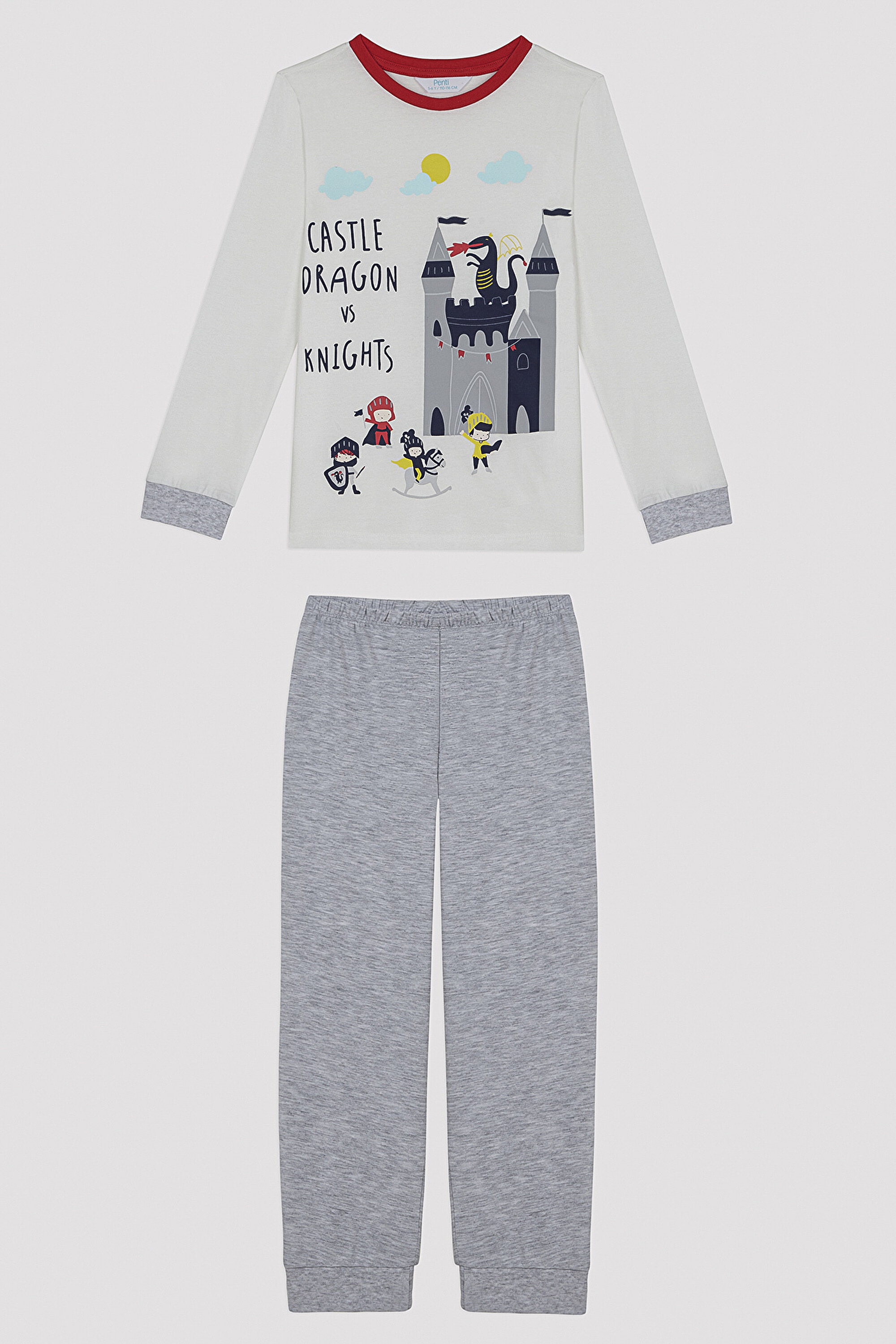 B.CASTLE LS 2 PACK PJ SE, 11-12, MIX MIX