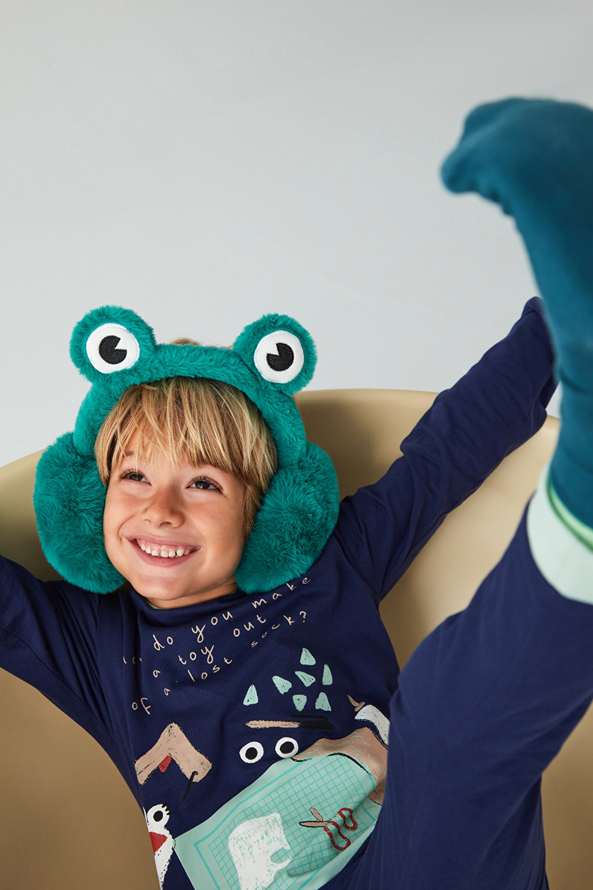 BOYS LOST SOCK LS 4LU PJ S, 112, MIX MIX