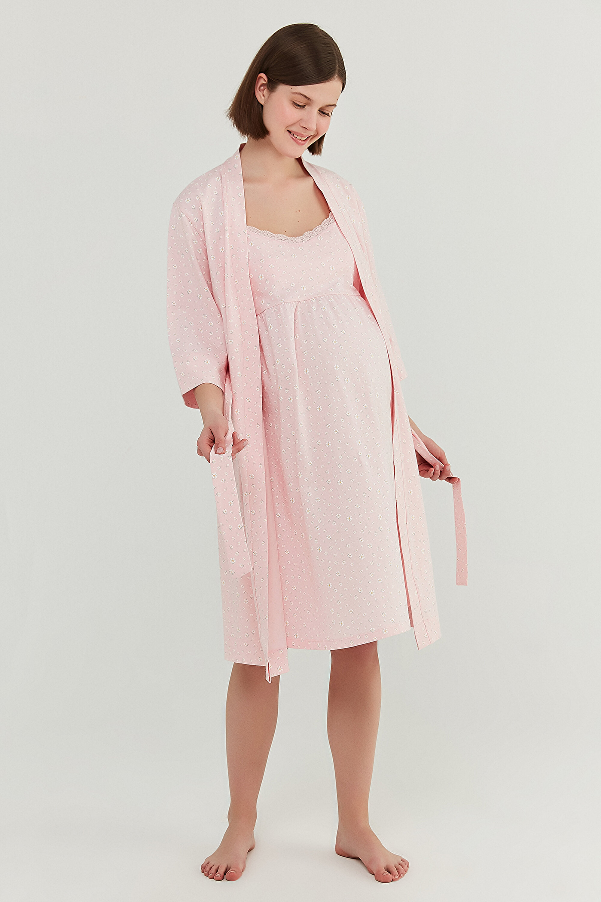 MAMA PINK DITSY SA, LXL, GLR GUL KURUSU1