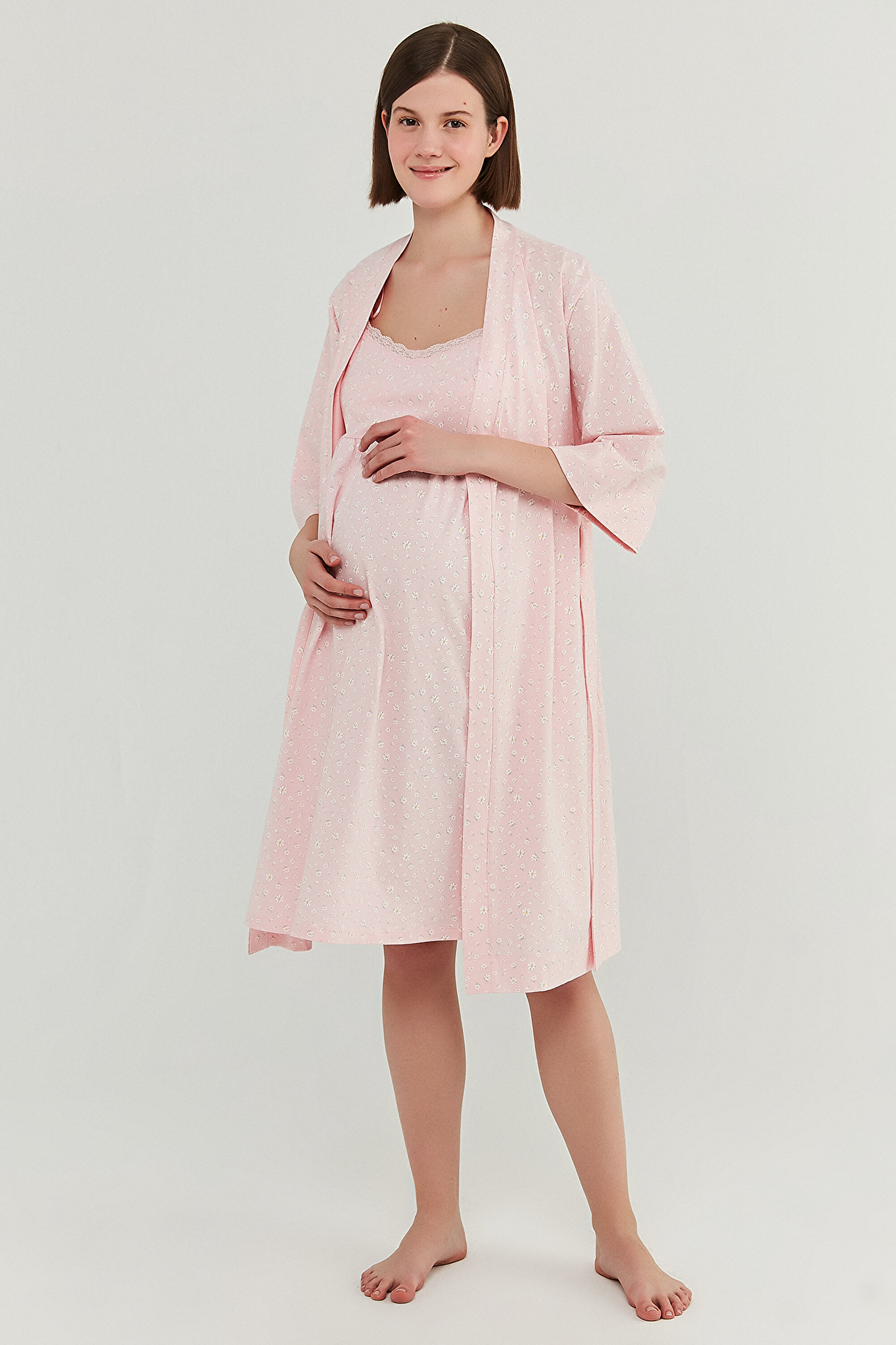 MAMA PINK DITSY SA, LXL, GLR GUL KURUSU1