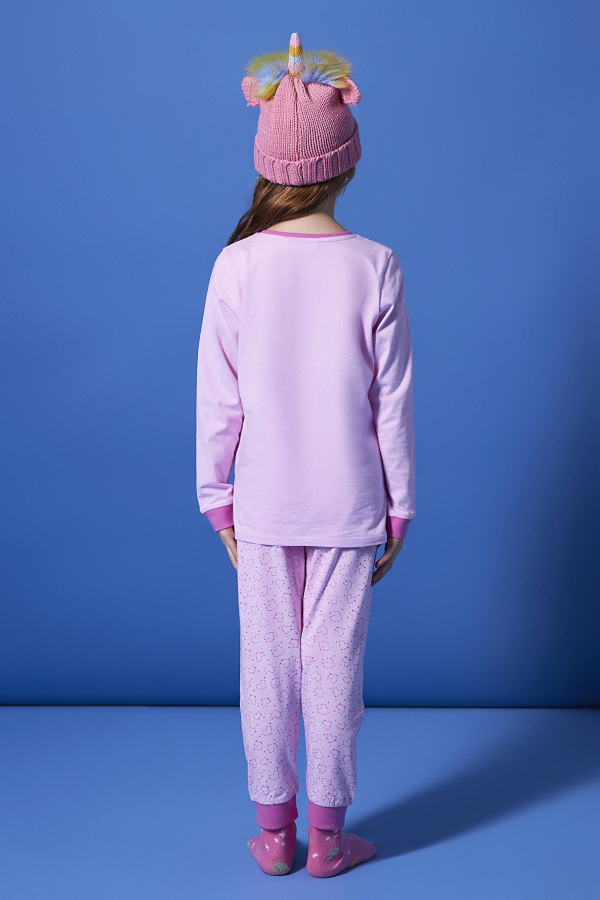 GIRLS MY GALAXY LS 2LI, 3-4, PN72 PEMBE
