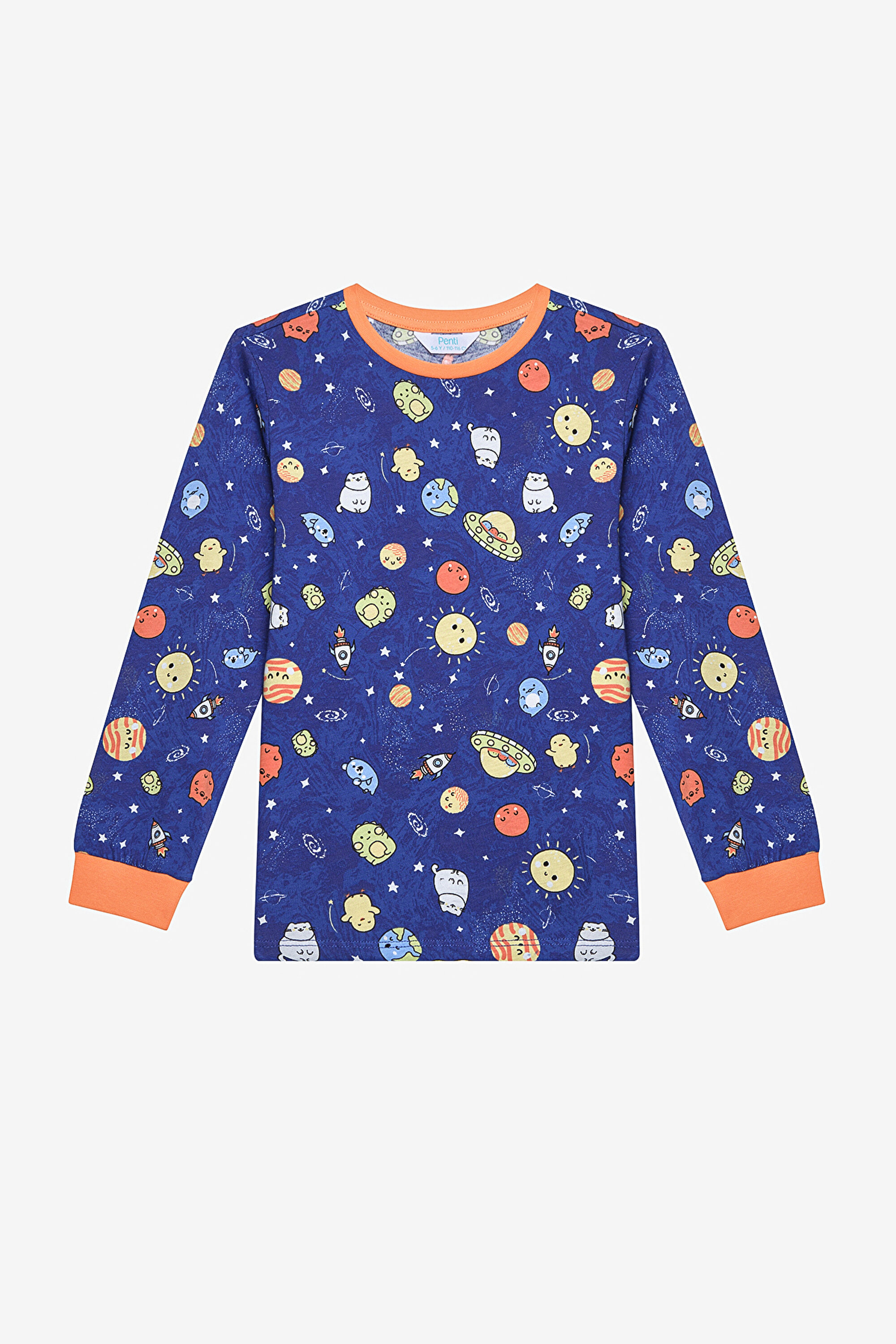 B.SPACE LS 2 PACK PJ SET, 11-12, MIX MIX