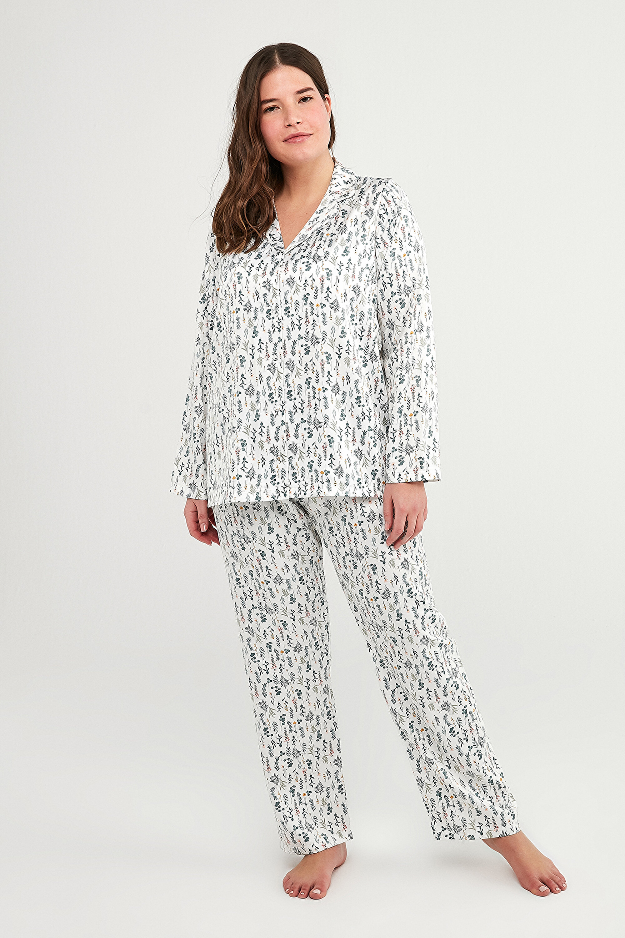 DRIED FLOWERS SATIN LS GÖ, L, WHI BEYAZ2