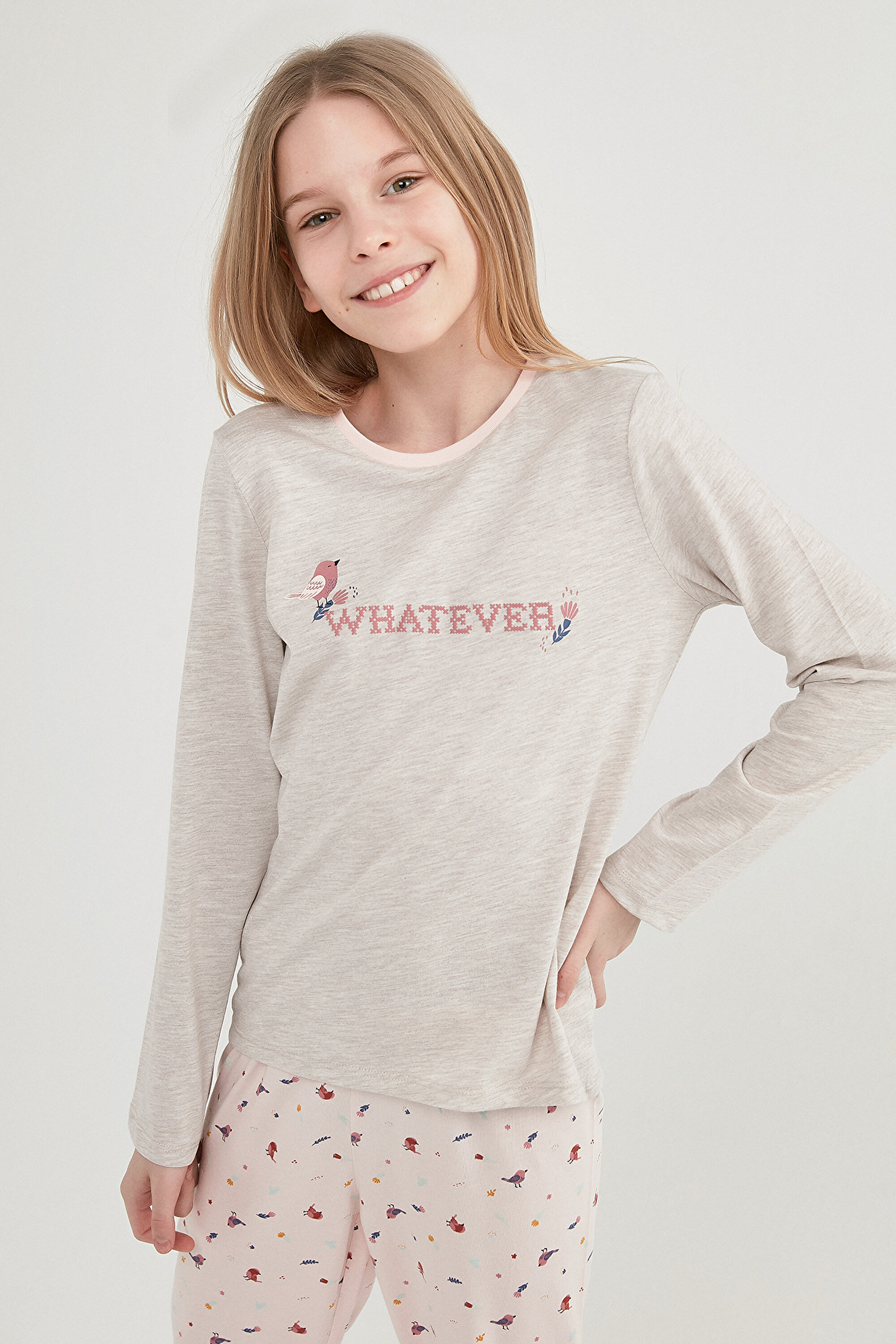 TEEN WHATEVER LS 2LI PJ SE, 112, MIX MIX