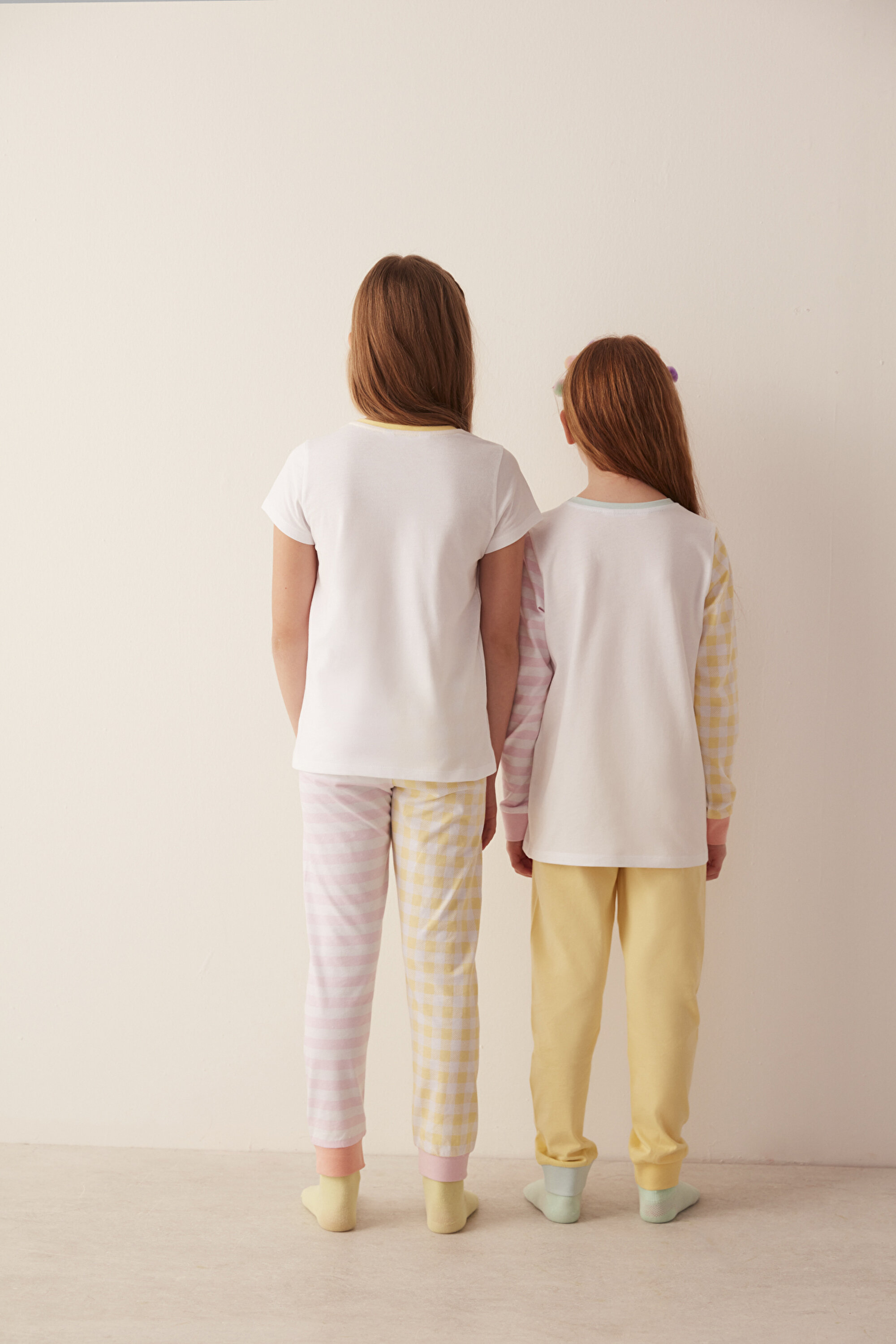 G.COLORFUL LS-SS 4 PACK PJ, 112, MIX MIX