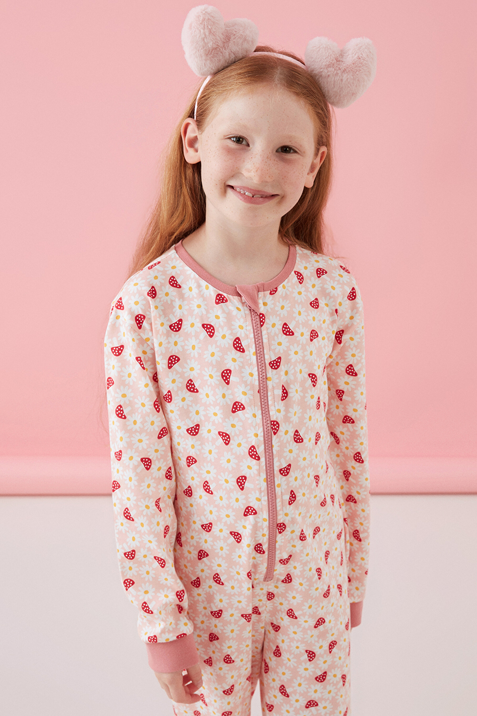 GIRLS DAISY LS TULUM, 3-4, PN13 A.PEMBE