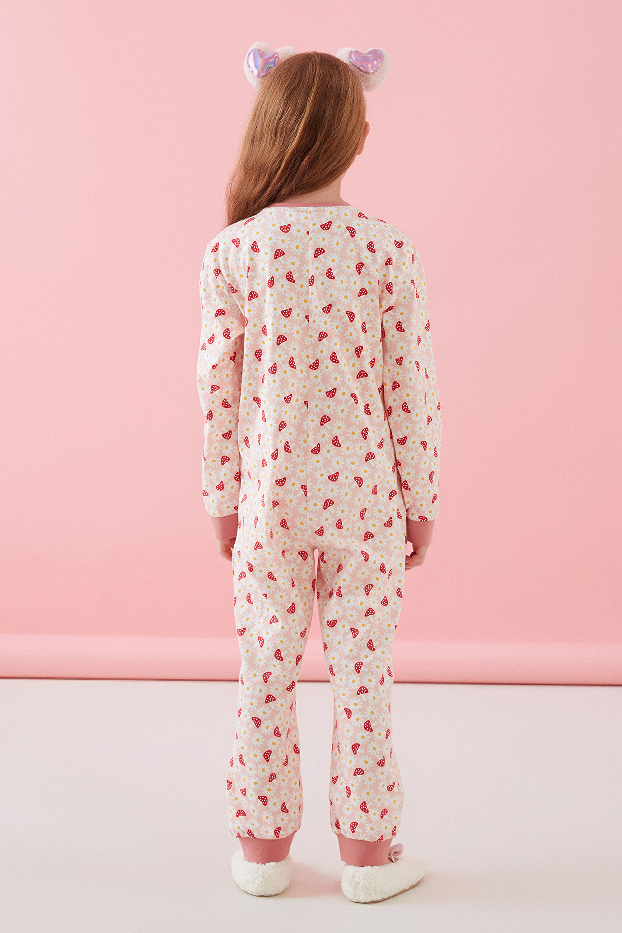 GIRLS DAISY LS TULUM, 3-4, PN13 A.PEMBE