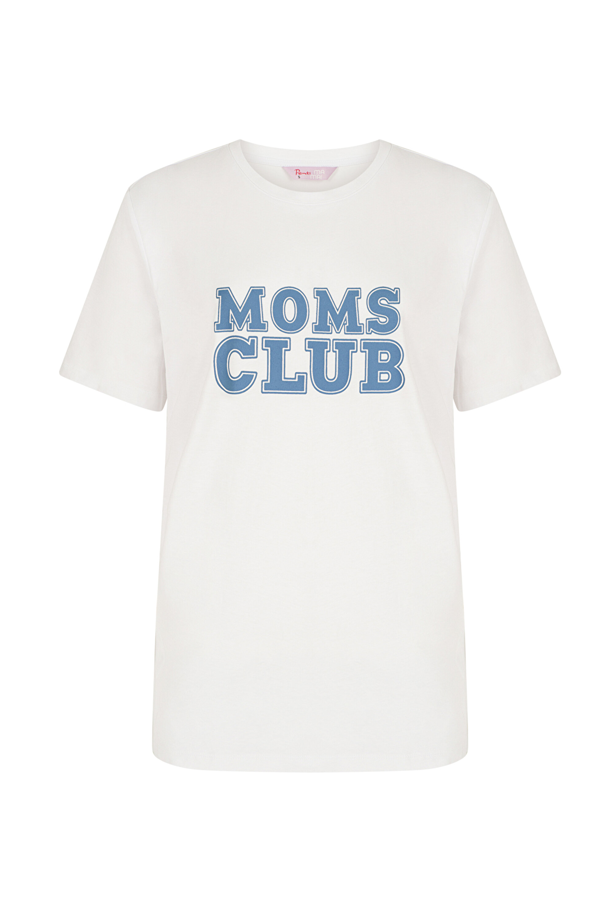 MAMA BLUE SS T-SHIRT, L, WT3 OPTIK BEYAZ