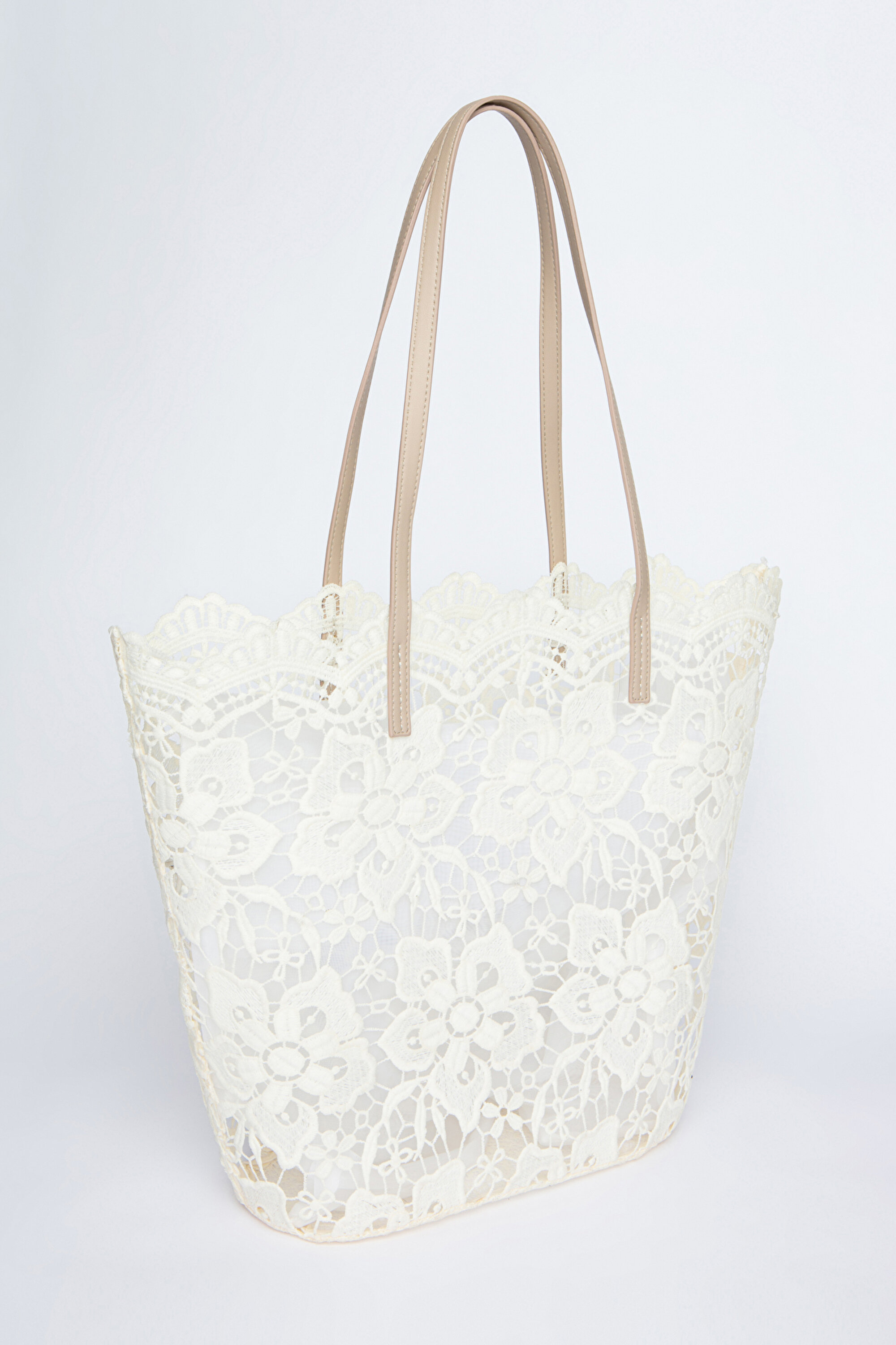 LACE ÇANTA, STD, E14 EKRU.