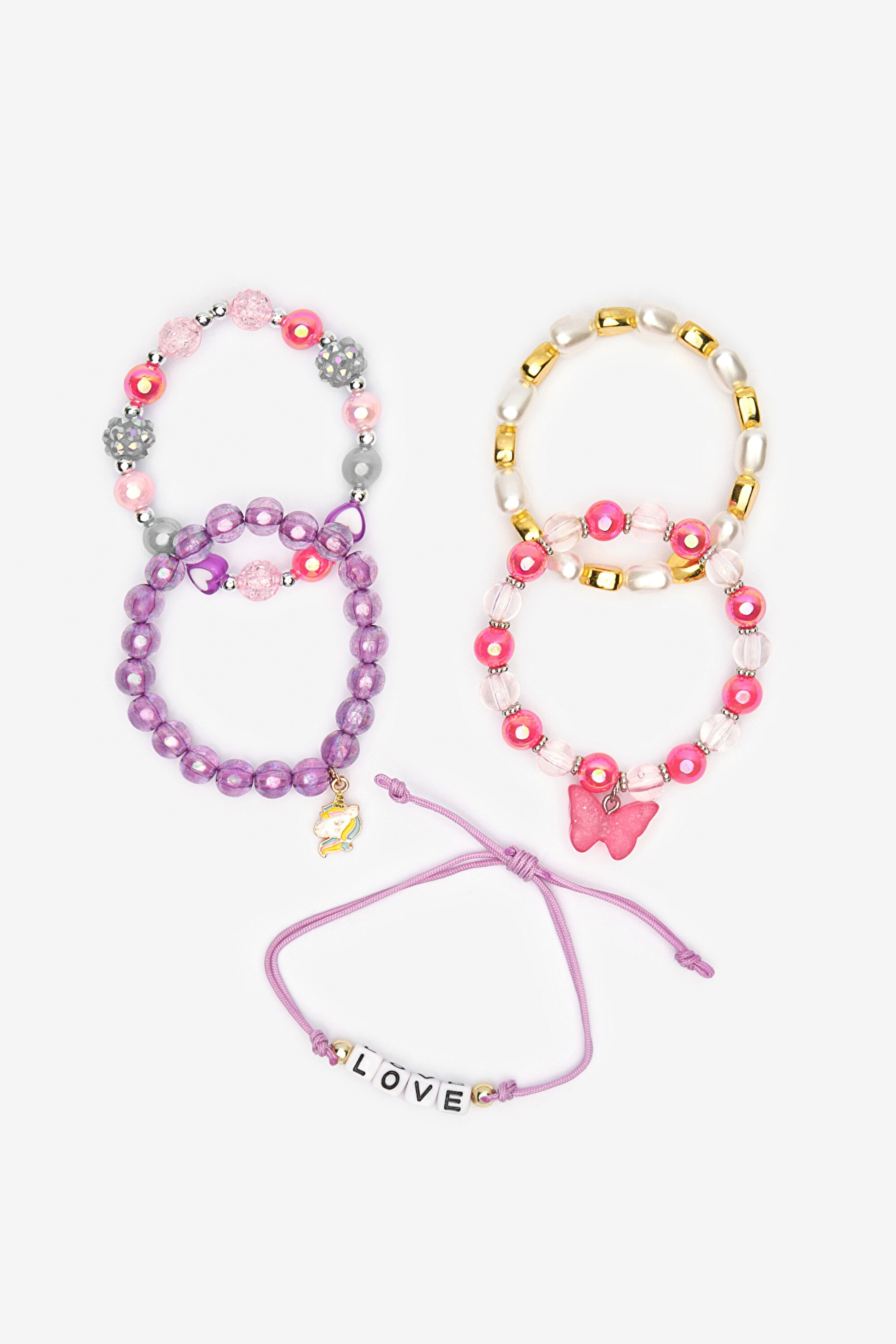 GIRLS MIX BILEKLIK, STD, CLR RENKLI1