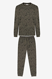 Mountain Çok Renkli Jogger Pijama Takımı