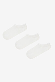 3 Çift Microfiber Spor Sneaker Çorap