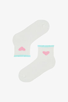 Kız Çocuk Love Unicorn 3lü Soket Çorap_1