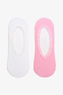 Kız Çocuk Pretty 2li Çok Renkli Suba Çorap PHHDLS1124IY-MIX - Çok Renkli - Penti