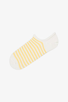 3 Çift Pamuklu Renkli Çizgili Sneaker Çorap_1