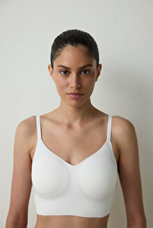 24 Hours Kırık Beyaz Bralet PL0HX9XR25IY-B32 - Beyaz - Penti