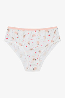 Kız Çocuk Meowberry Çok Renkli 5li Slip Külot_1