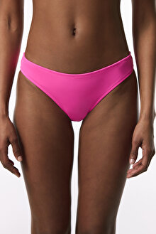Pembe Düşük Bel Cheeky Bikini Altı