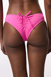 Pembe Düşük Bel Cheeky Bikini Altı_1